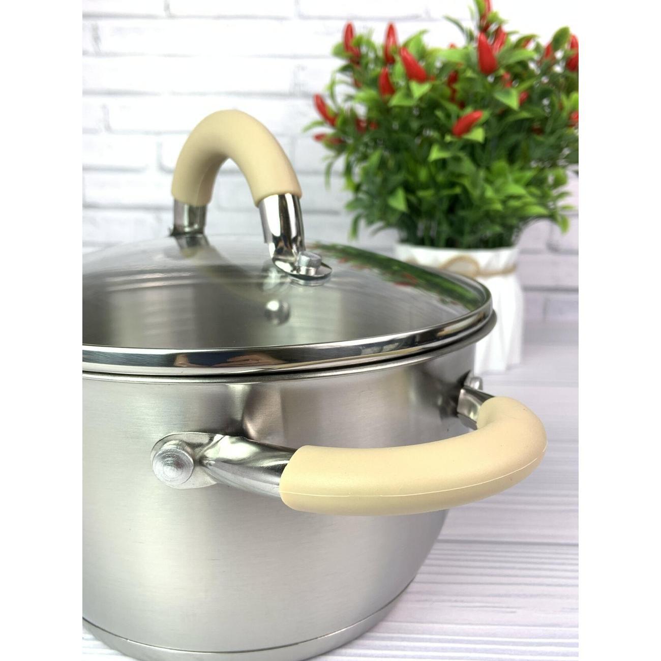 Кастрюля Эко-Поставка 4,5 литра с крышкой