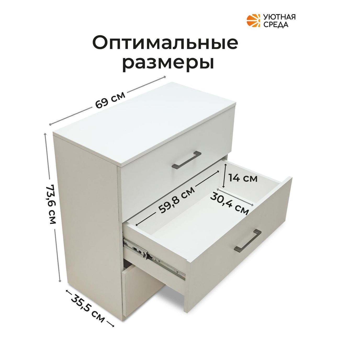 Комод Уютная среда white