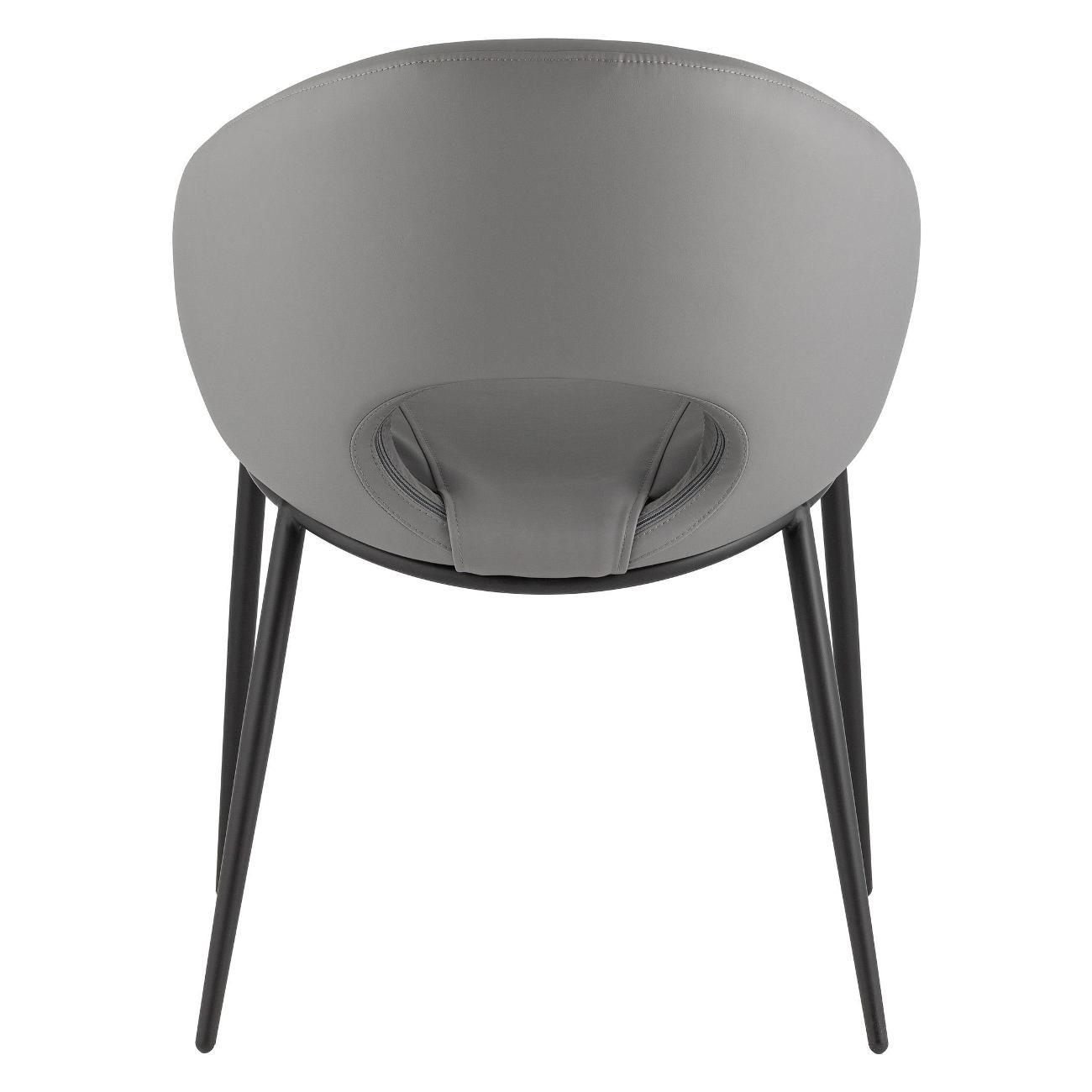 Стул обеденный Stool Group для кухни Вивьен иск.кожа серый