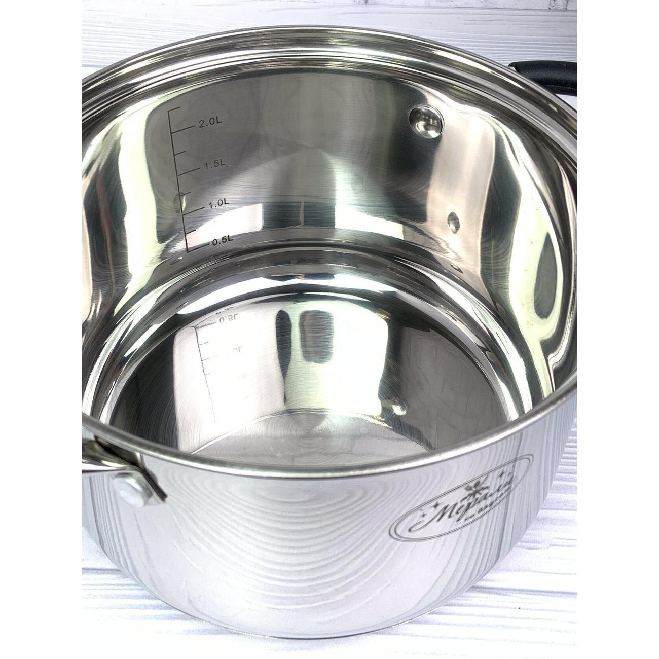 Кастрюля Мерали 2,8 литра с крышкой