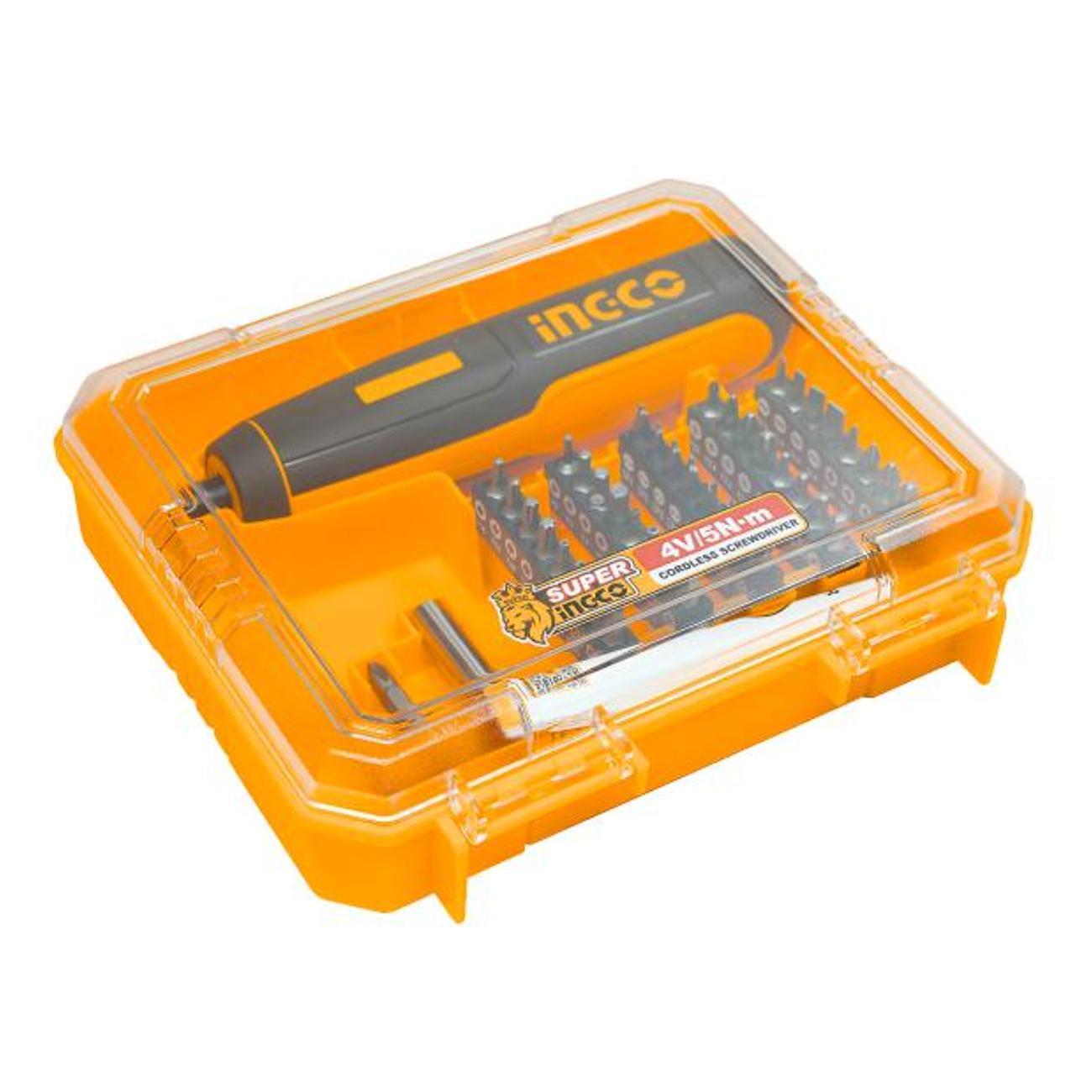 Аккумуляторная отвертка INGCO CSDLI04062