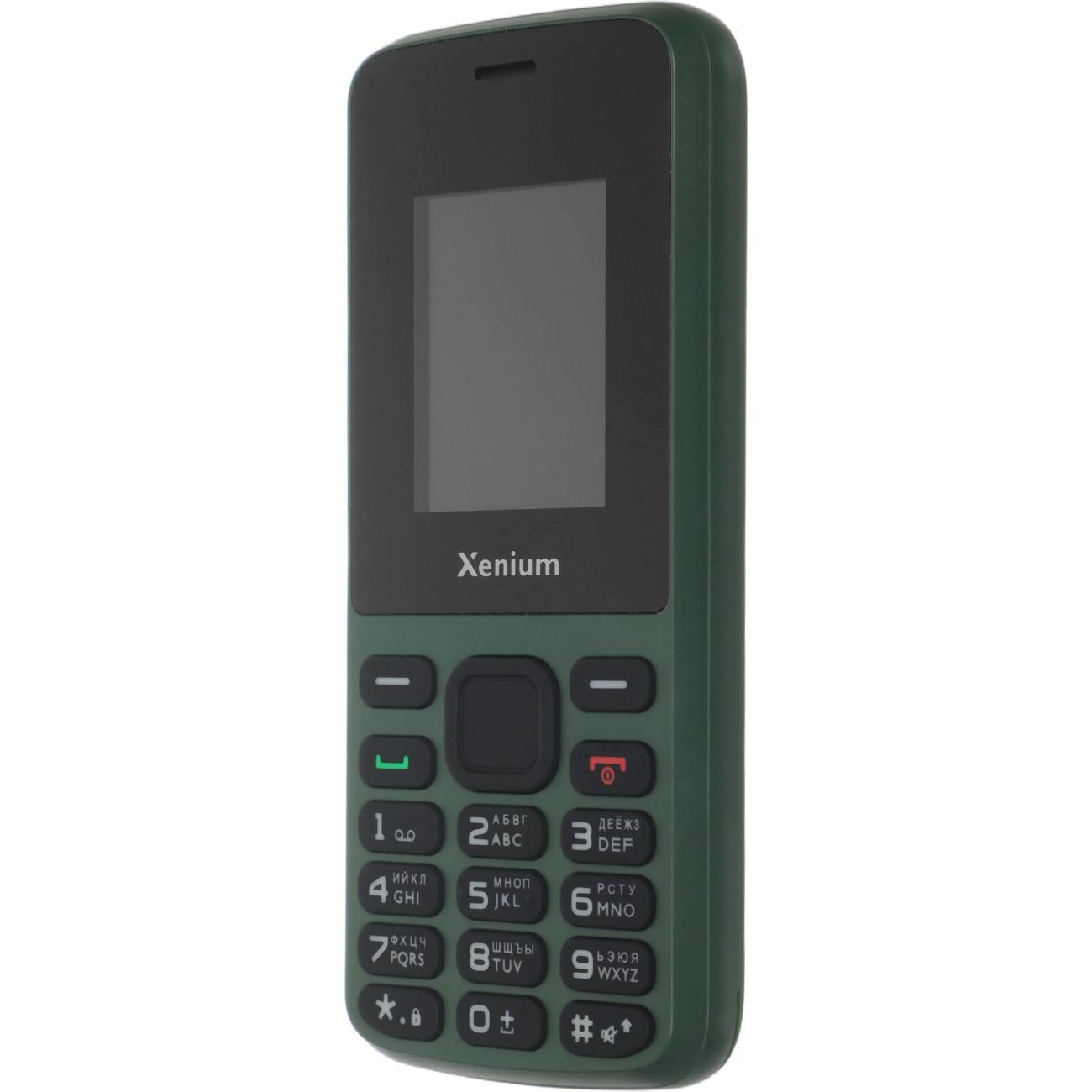 Мобильный телефон XENIUM X175 зеленый