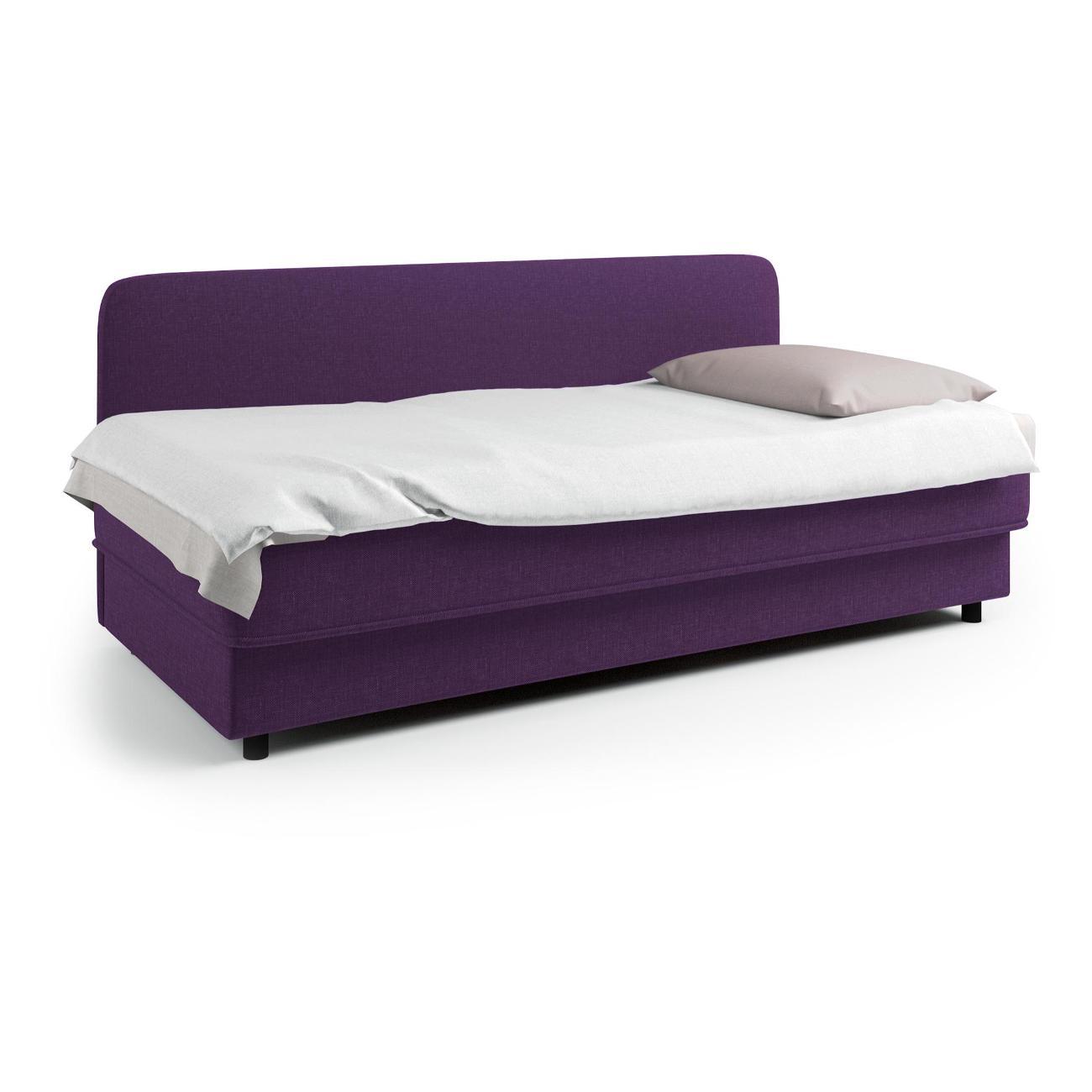 Диван Шарм-Дизайн прямой Уют рогожка фиолетовый