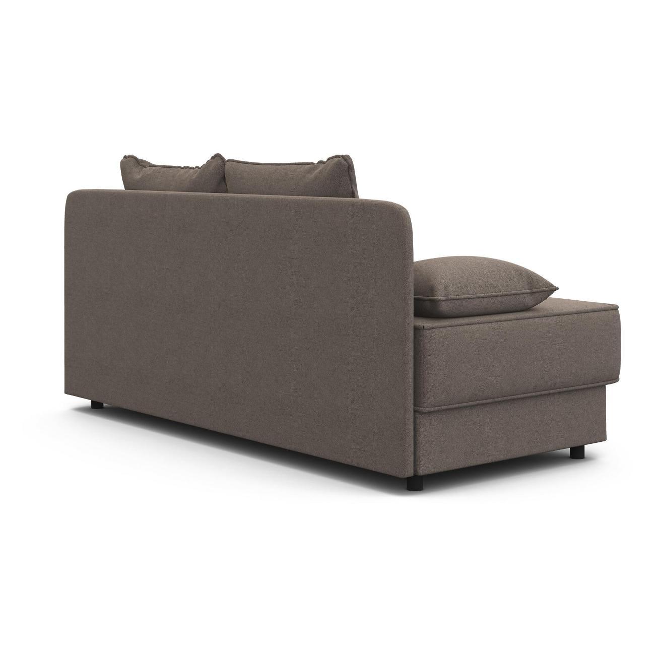 Диван Шарм-Дизайн прямой Уют серый велюр