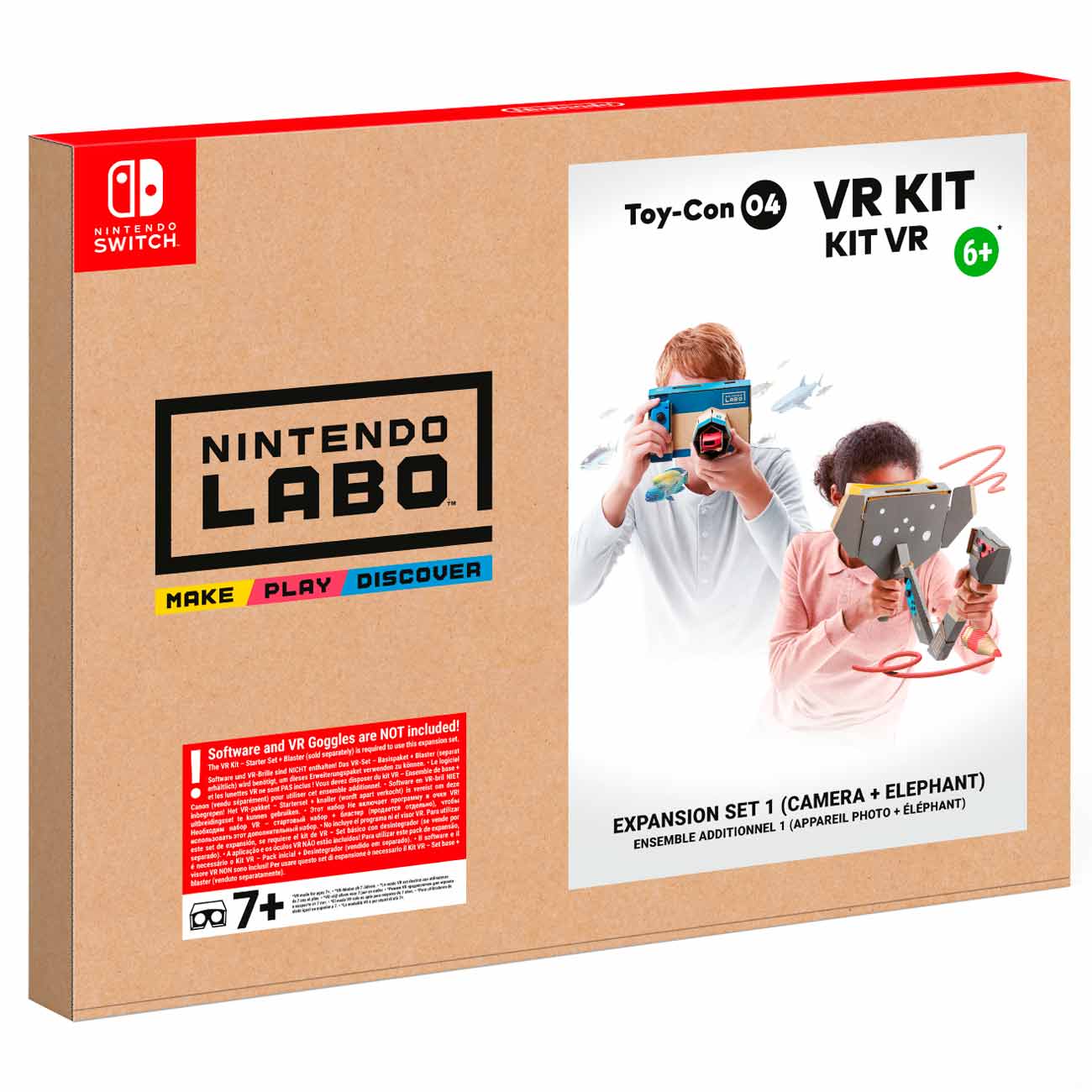 Набор для игры Nintendo Labo: VR Kit - Expansion Set 1 фото