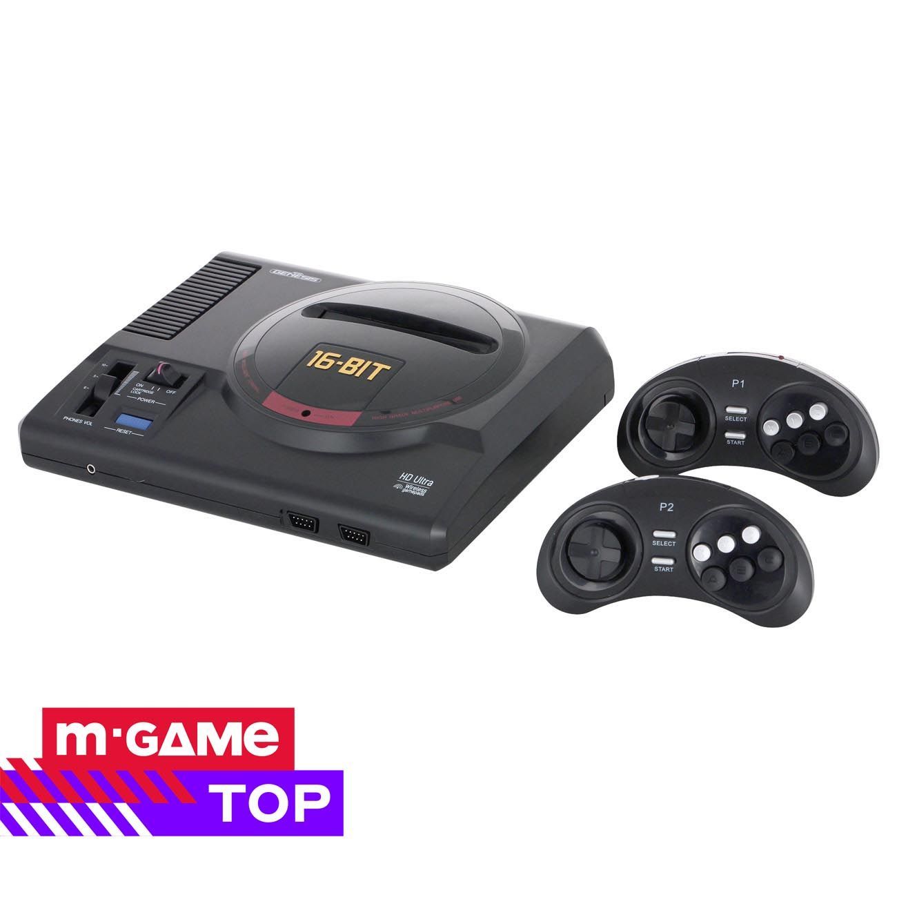 Игровая консоль Retro Genesis HD Ultra 16Bit (225 игр, беспроводные геймпады, HDMI) фото