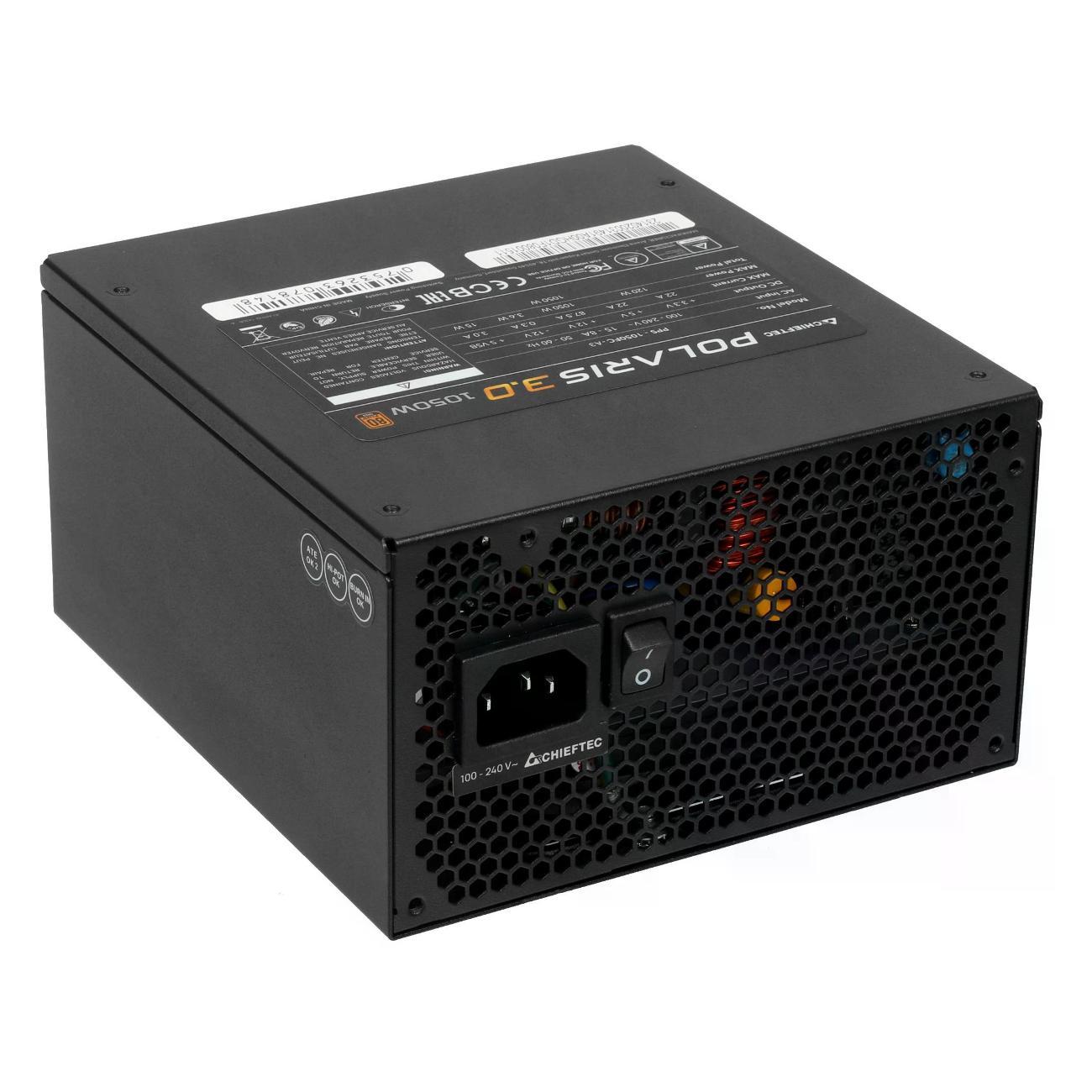 Блок питания Chieftec Polaris 3.0 1050W ATX GOLD (PPS-1050FC-A3)