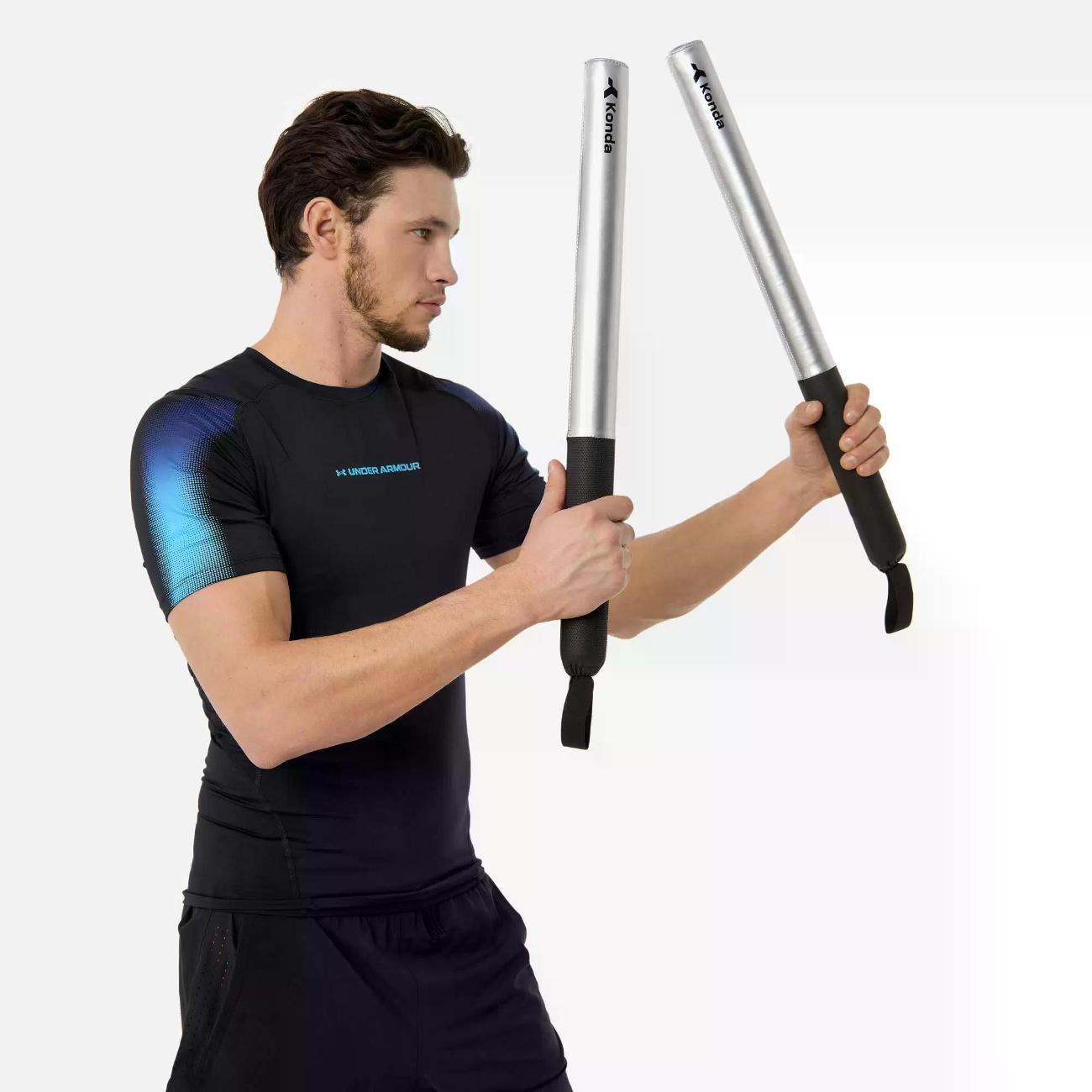 Палки тренерские Konda 1 серебристые