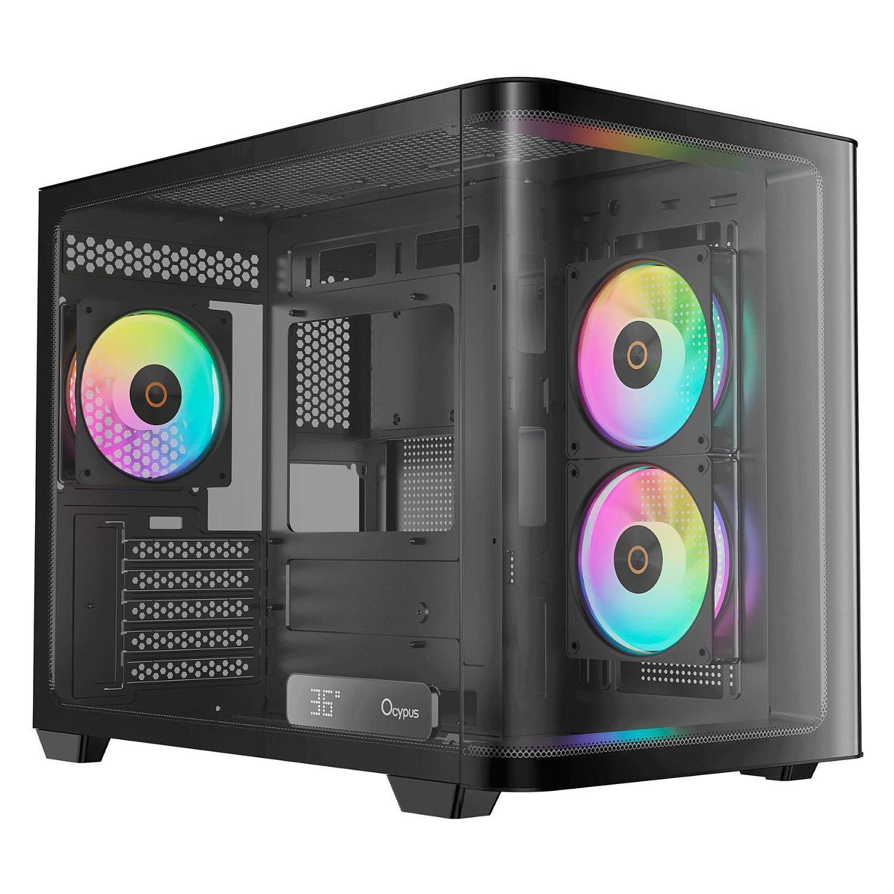 Корпус для компьютера Ocypus Iota C50 BK Curve ARGB Digital