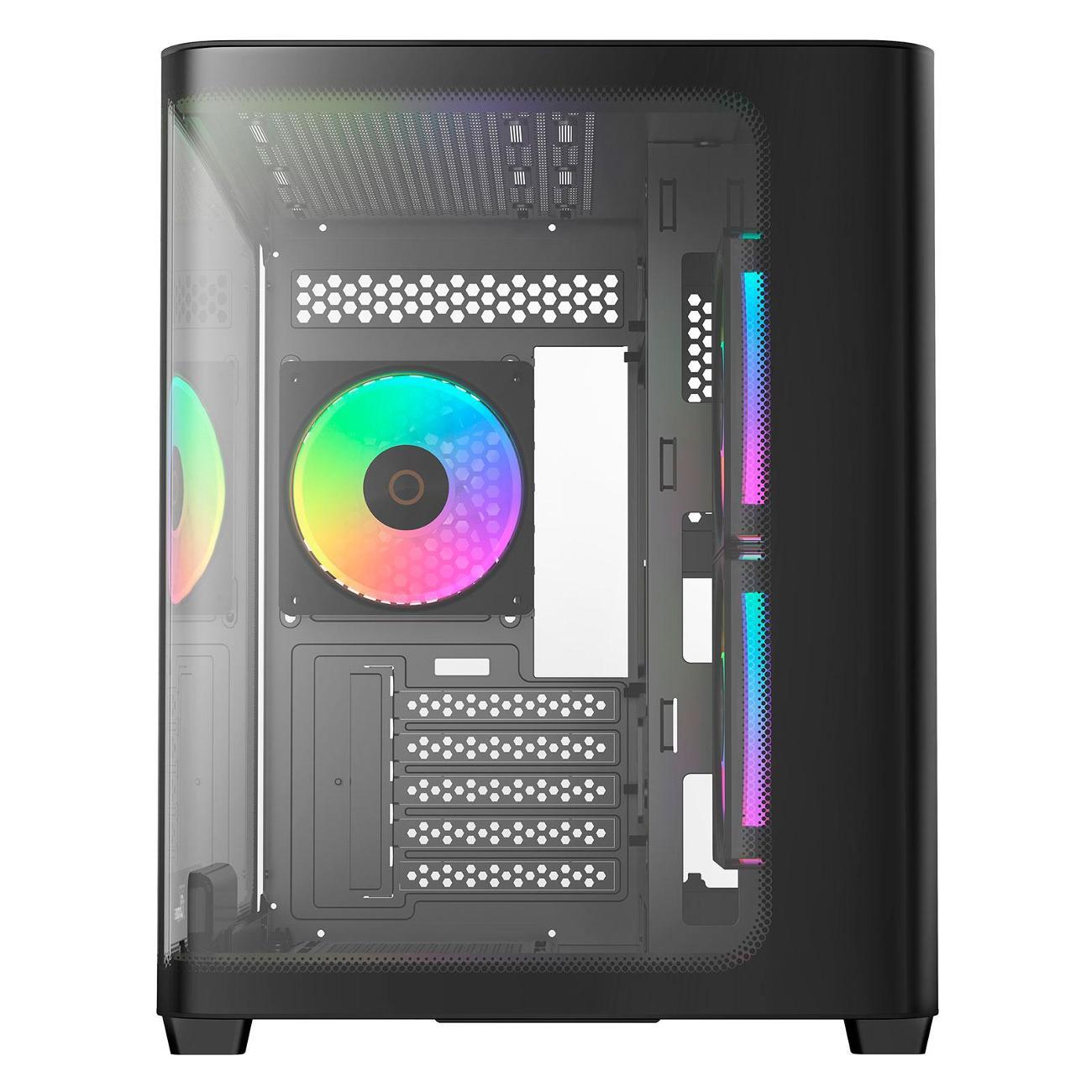 Корпус для компьютера Ocypus Iota C50 BK Curve ARGB Digital