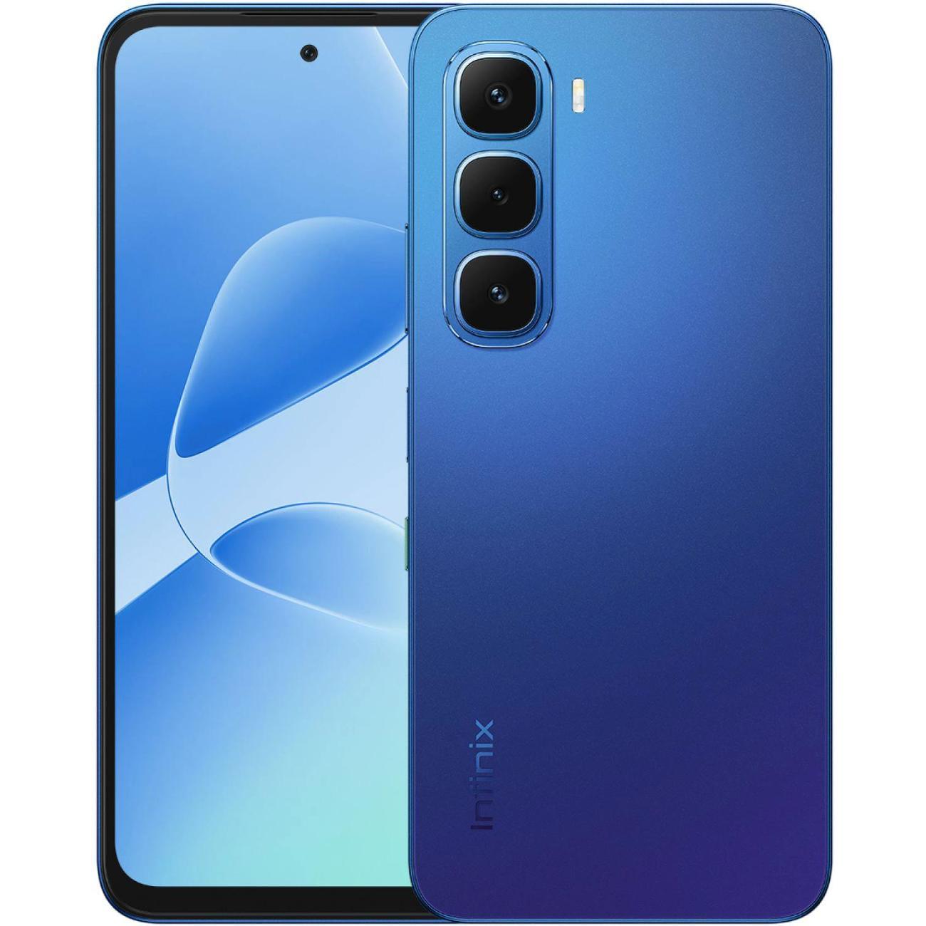 Смартфон Infinix Hot 60i 4/128ГБ 3G/4G 2Sim Синий фото