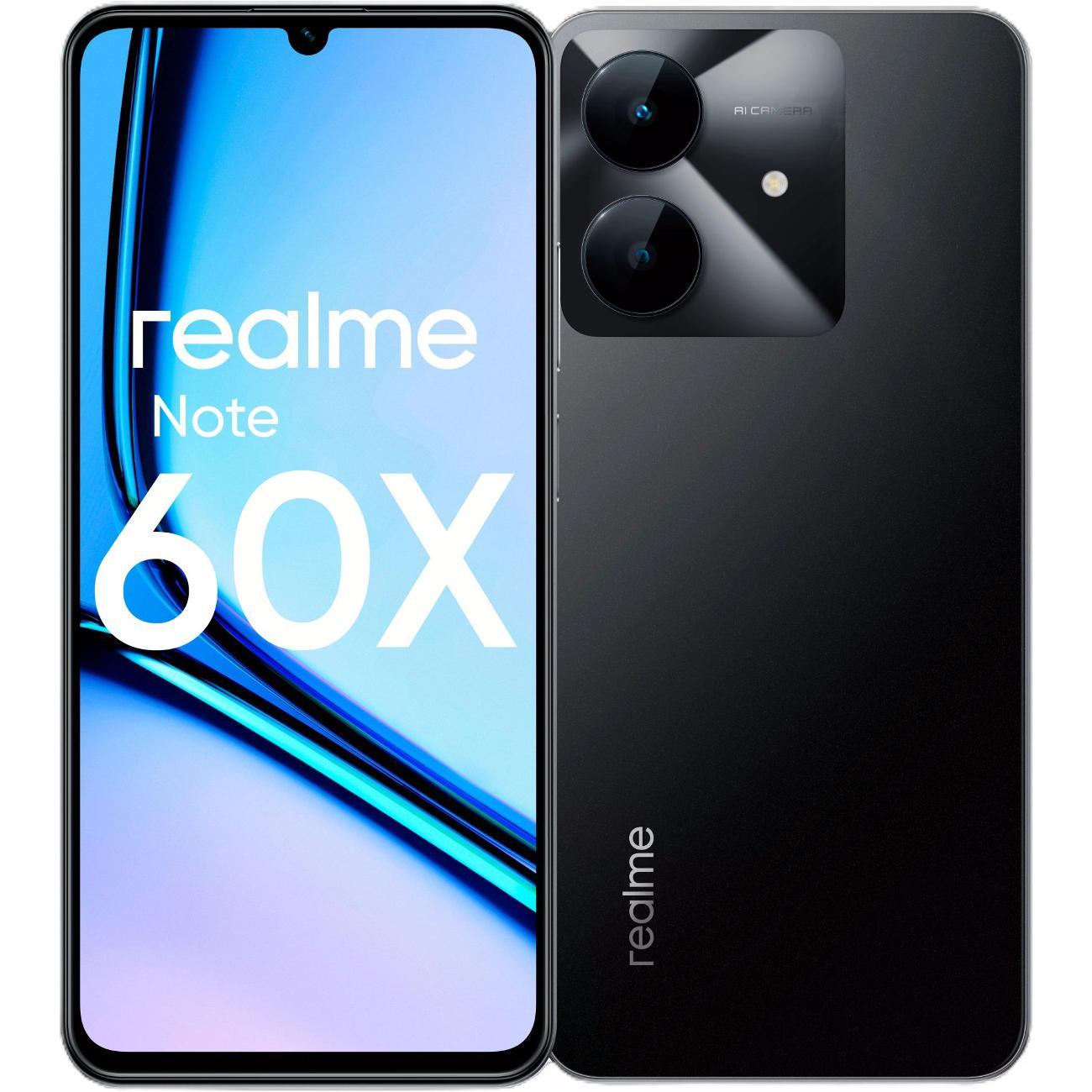 Смартфон Realme RMX3938 Note 60х 128Gb 4Gb Черный
