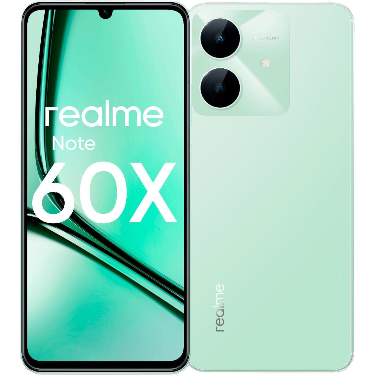 Смартфон realme RMX3938 Note 60х 64Gb 3Gb Зеленый фото