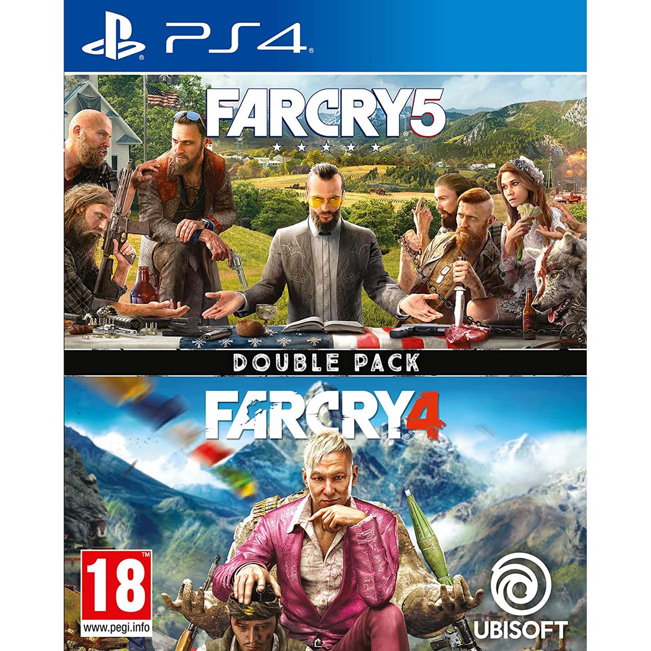 PS4 игра Ubisoft Far Cry 4 + Far Cry 5 фото