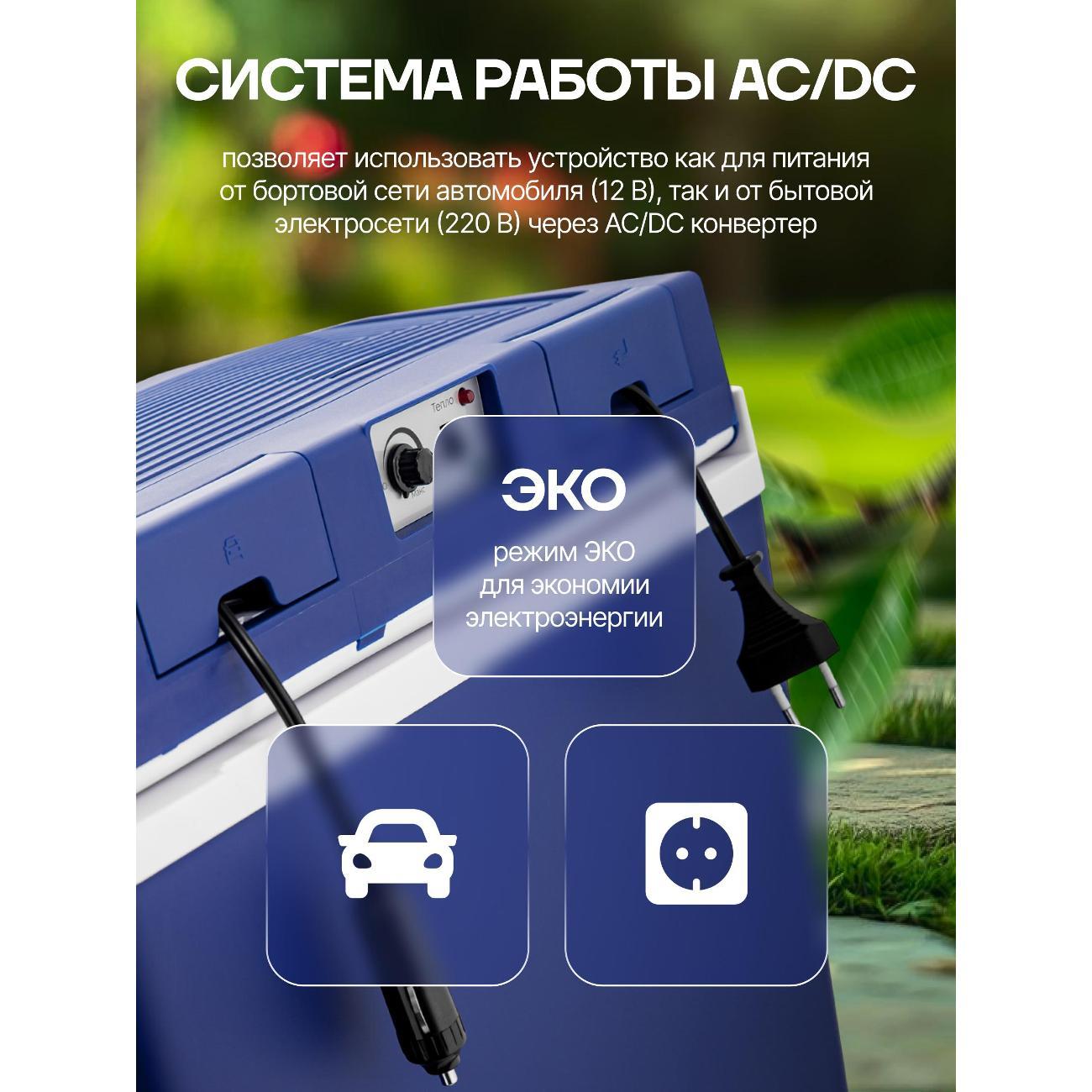 Автохолодильник Brayer BR6333 синий