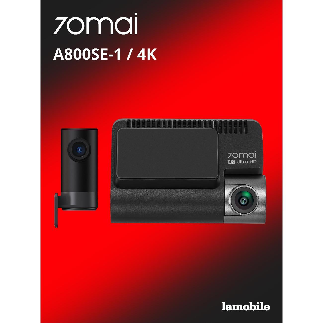 Автомобильный видеорегистратор 70mai Dash Cam 4K A800SE-1