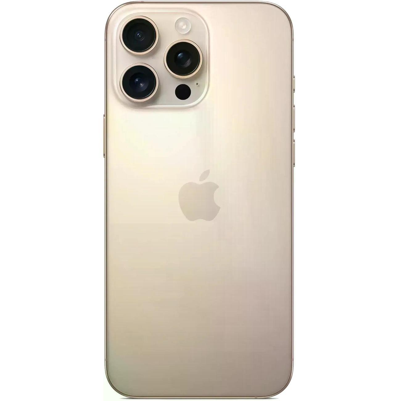 Смартфон Apple iPhone 16 Pro Max 512GB Dual nano Sim Desert Titanium (золотистый)(без RuStore)