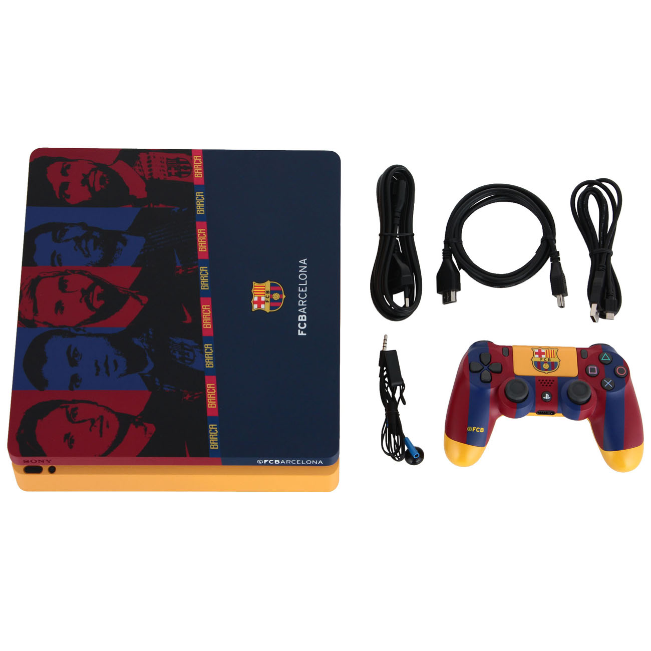 Игровая консоль PlayStation 4 Rainbo 1TB Барселона. Камп Ноу