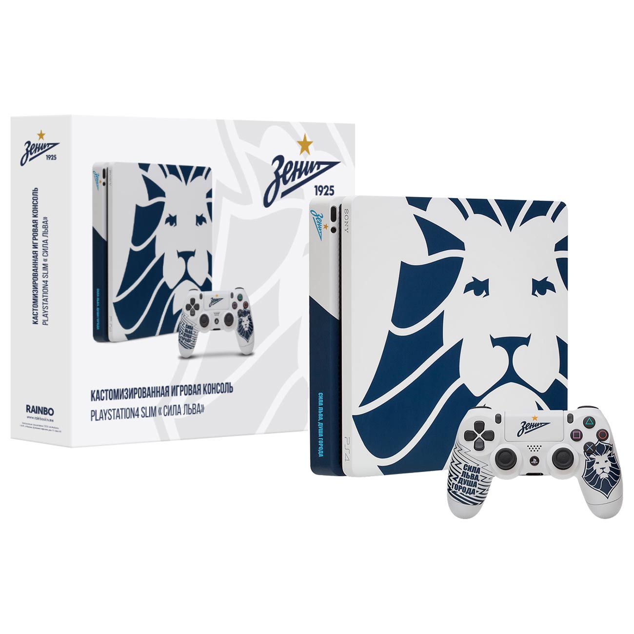 Игровая консоль PlayStation 4 Rainbo 1TB Zenit. Сила Льва
