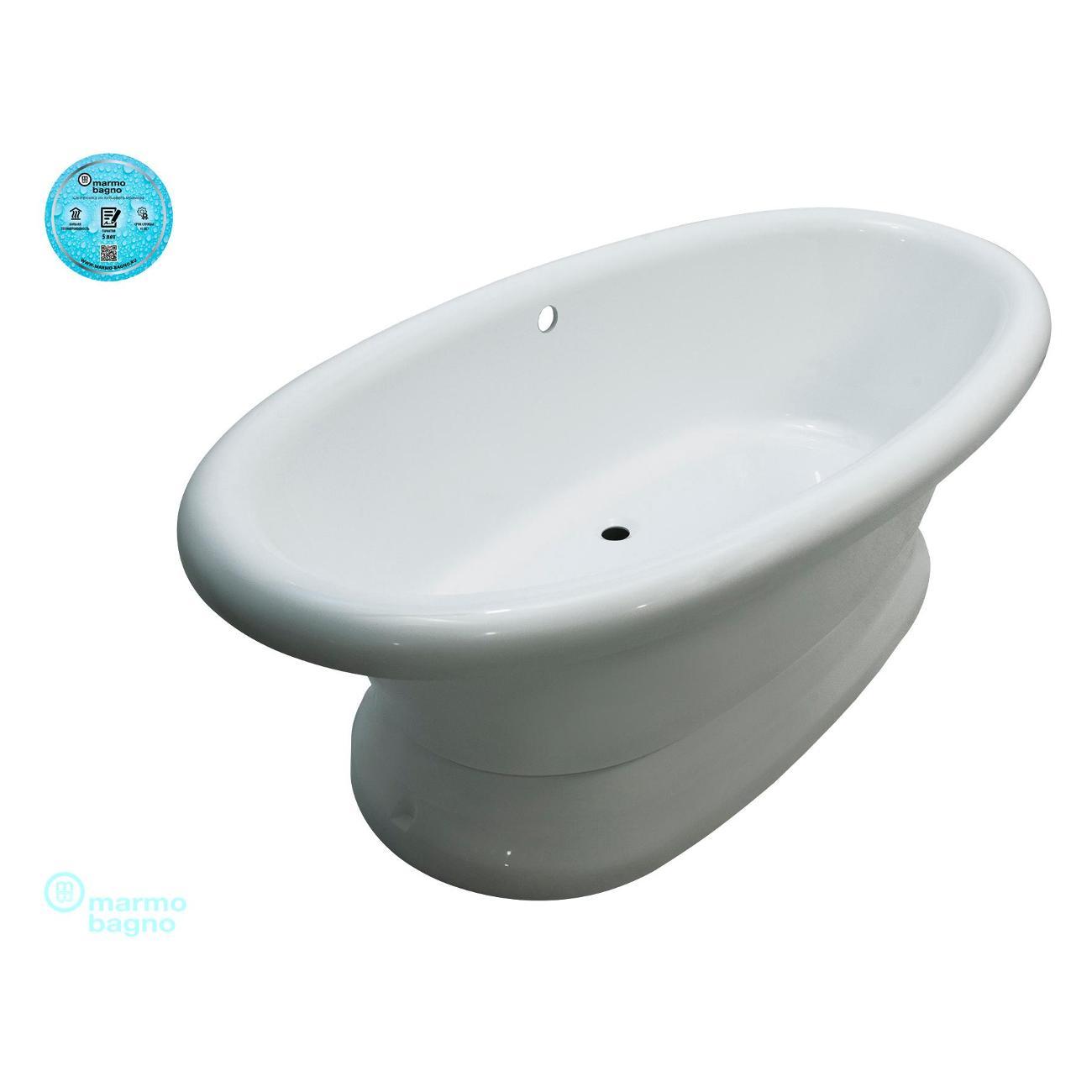 Ванна Marmo Bagno Аззуро 180х90