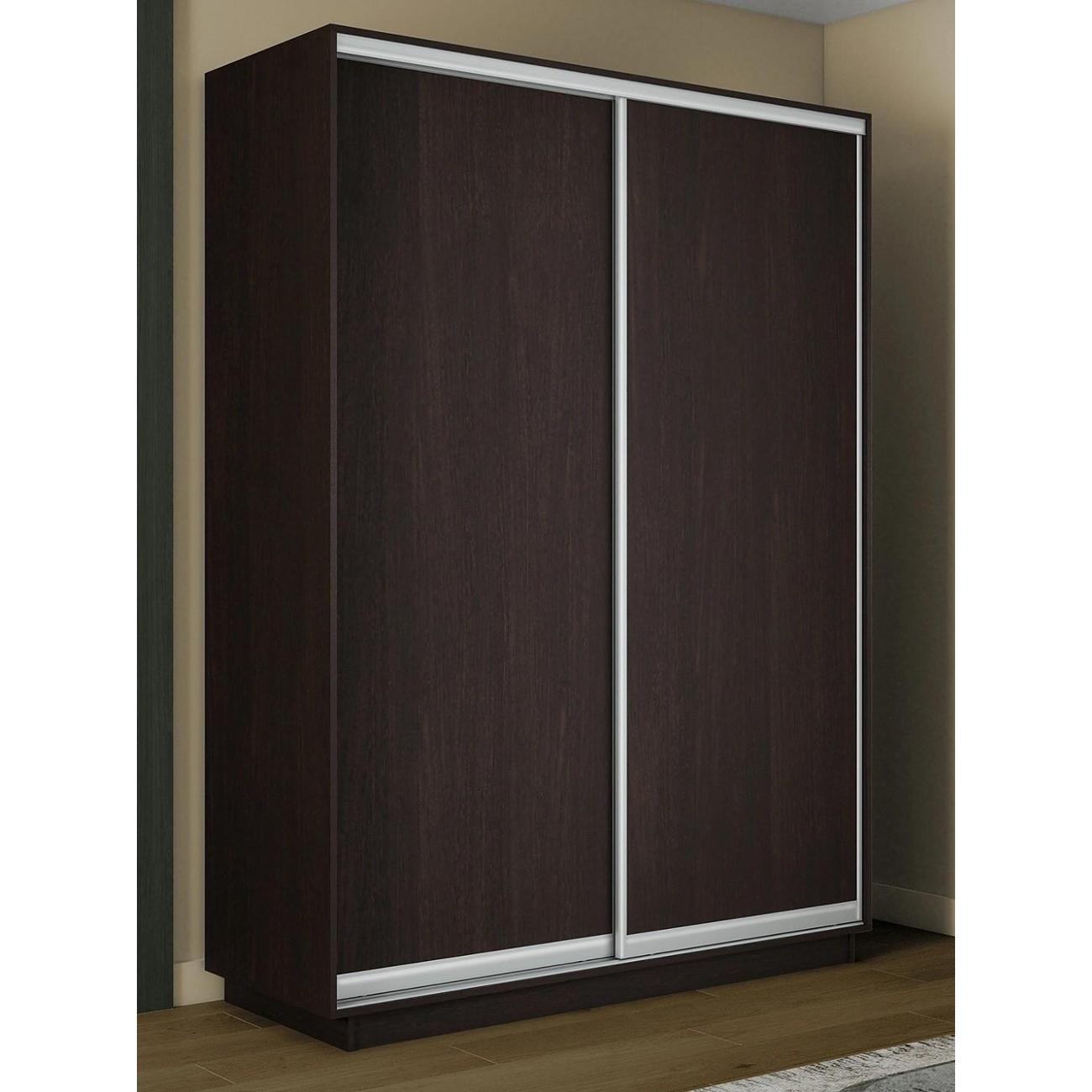 Шкаф-купе Е1 1,8 Экспресс 2-х дверный 180х240х60 ДСП венге