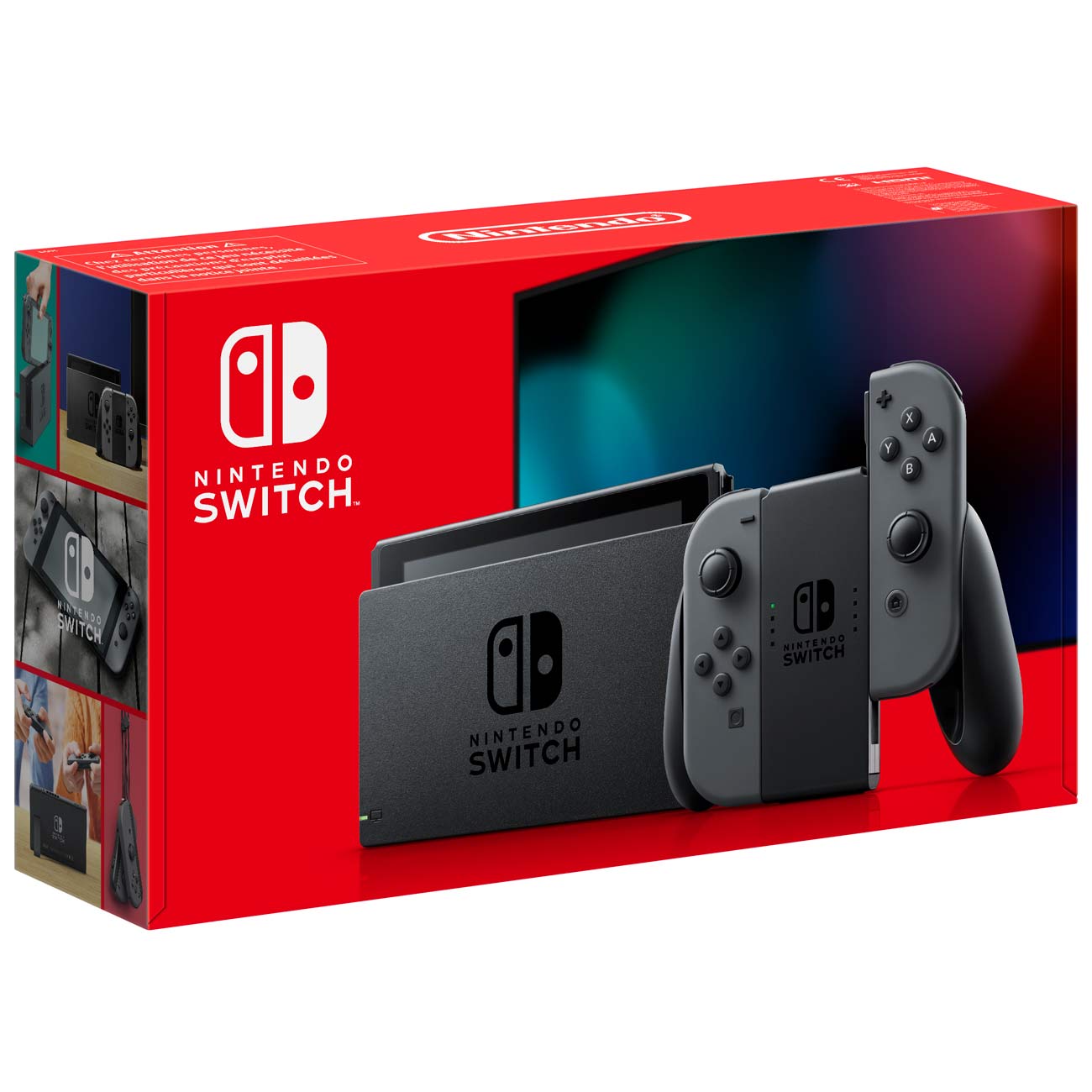 Игровая консоль Nintendo Switch серый фото