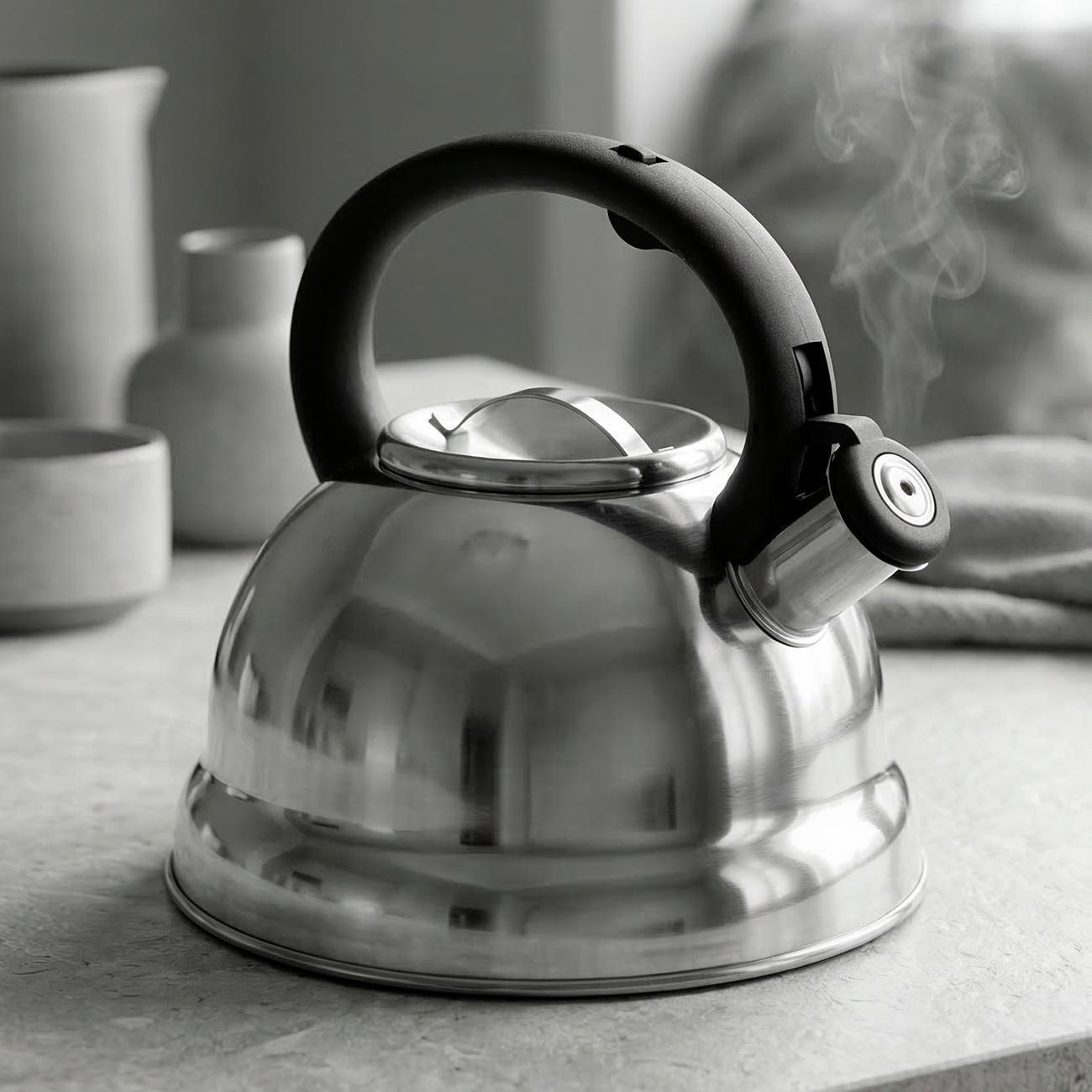 Чайник для плит со свистком 3 л REGENT inox TEA