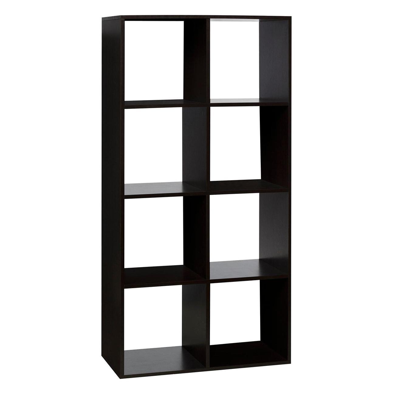 Стеллаж Шарм-Дизайн с ячейками Бит 8 60х30х120, открытый, Венге