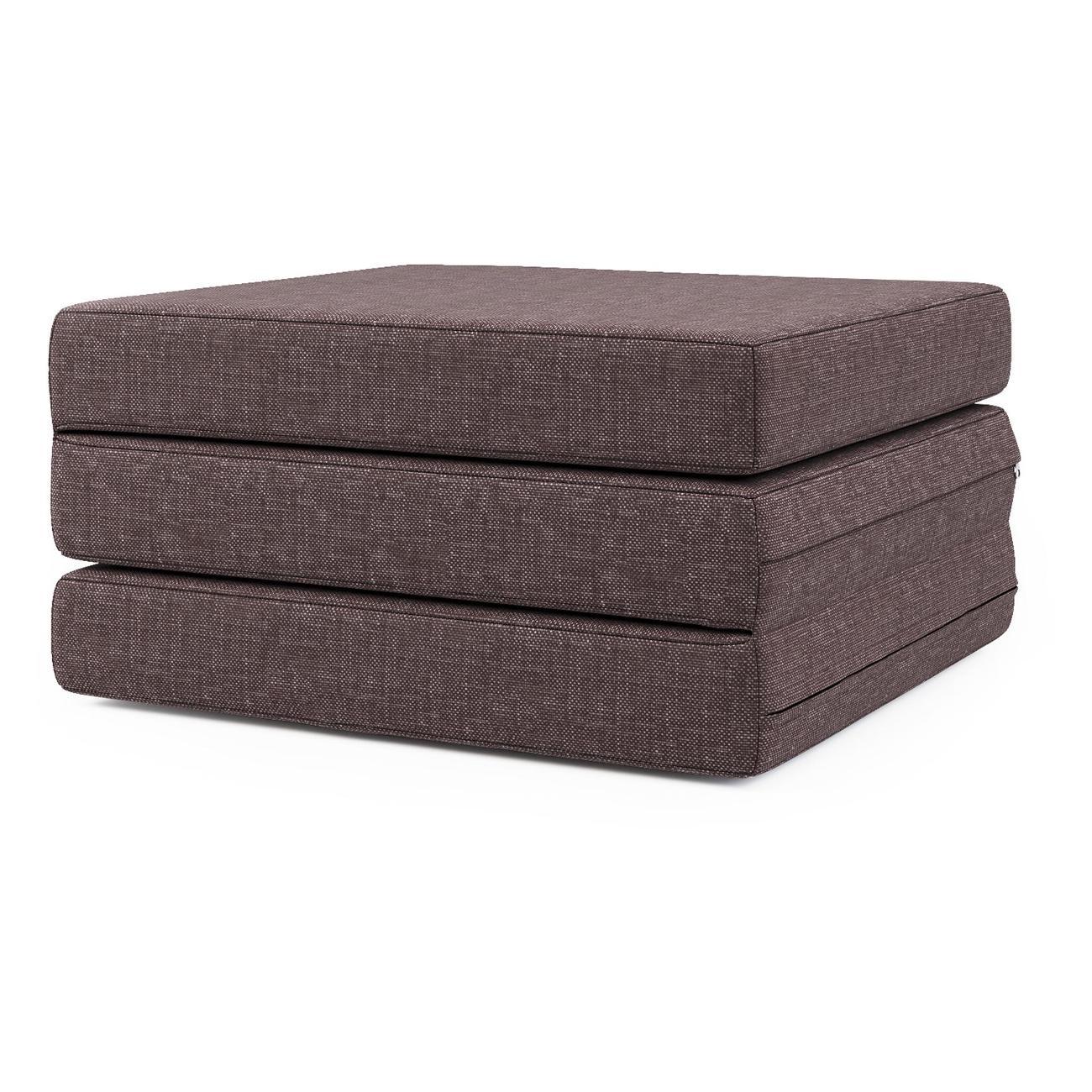 Пуф Шарм-Дизайн трансформер Шаг матрас мобильный Латте