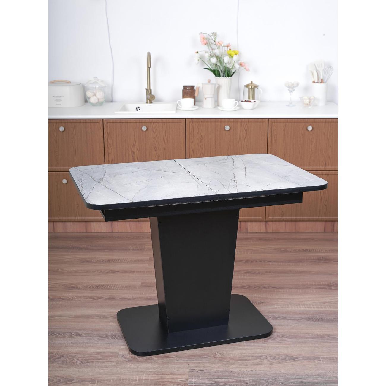 Стол обеденный Frenesie ГРАНТ 1080х680 No3087 ЛДСП черное