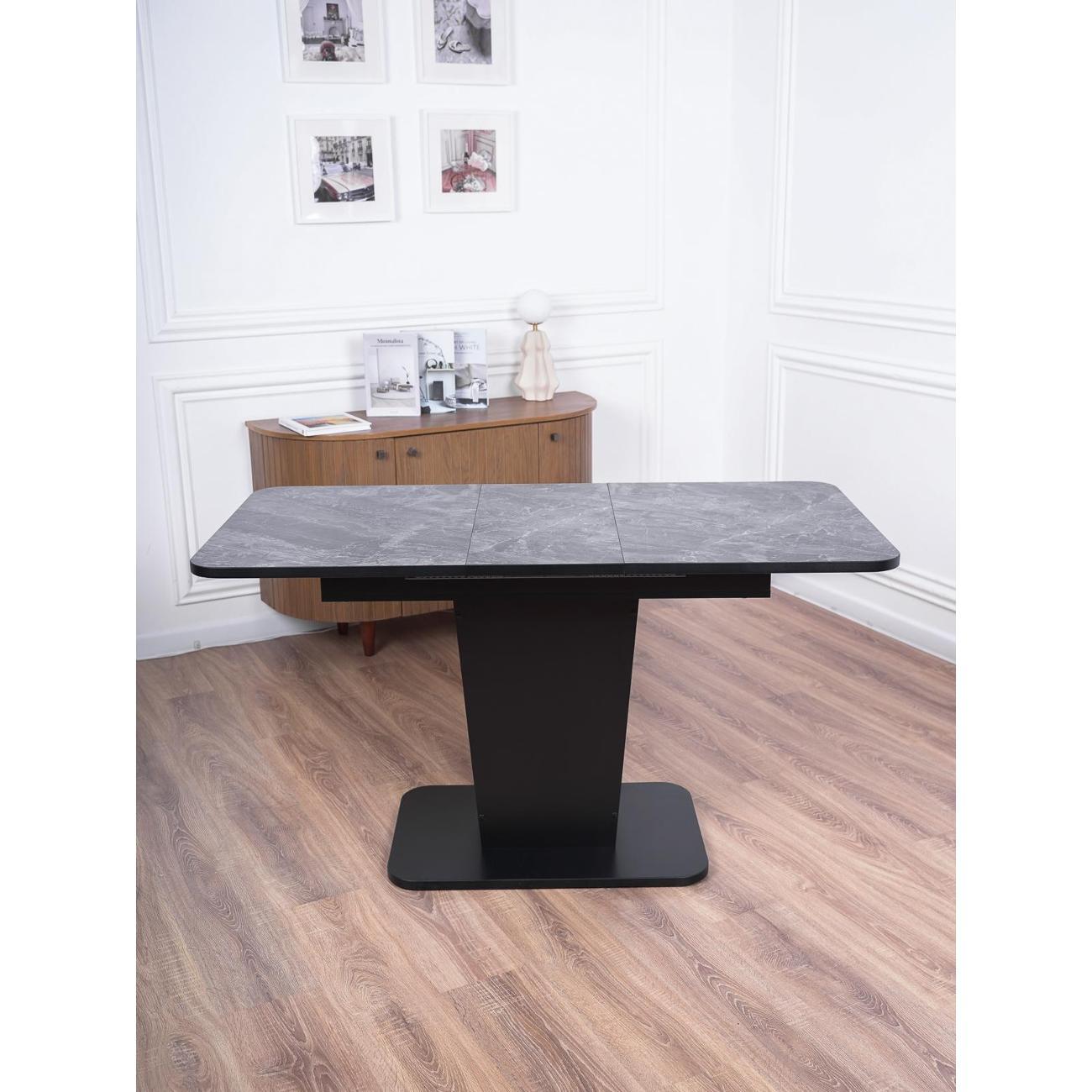 Стол обеденный Frenesie ГРАНТ 1080х680 No3085 ЛДСП черное