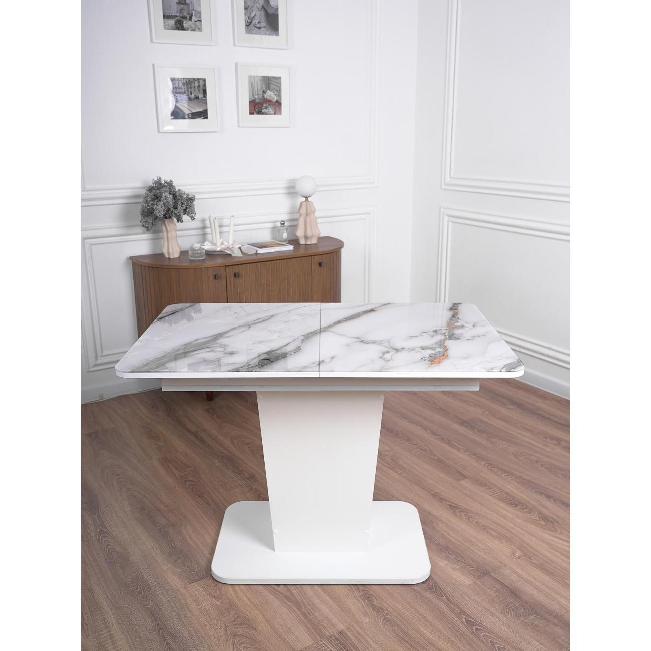 Стол обеденный Frenesie ГРАНТ 1100х700 Стекло ТМ89