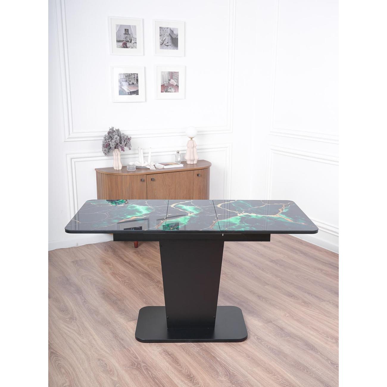 Стол обеденный Frenesie ГРАНТ 1100х700 Стекло ТМ90