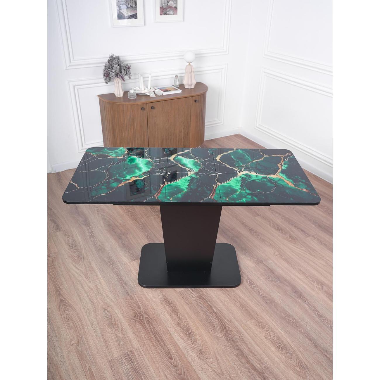 Стол обеденный Frenesie ГРАНТ 1100х700 Стекло ТМ90