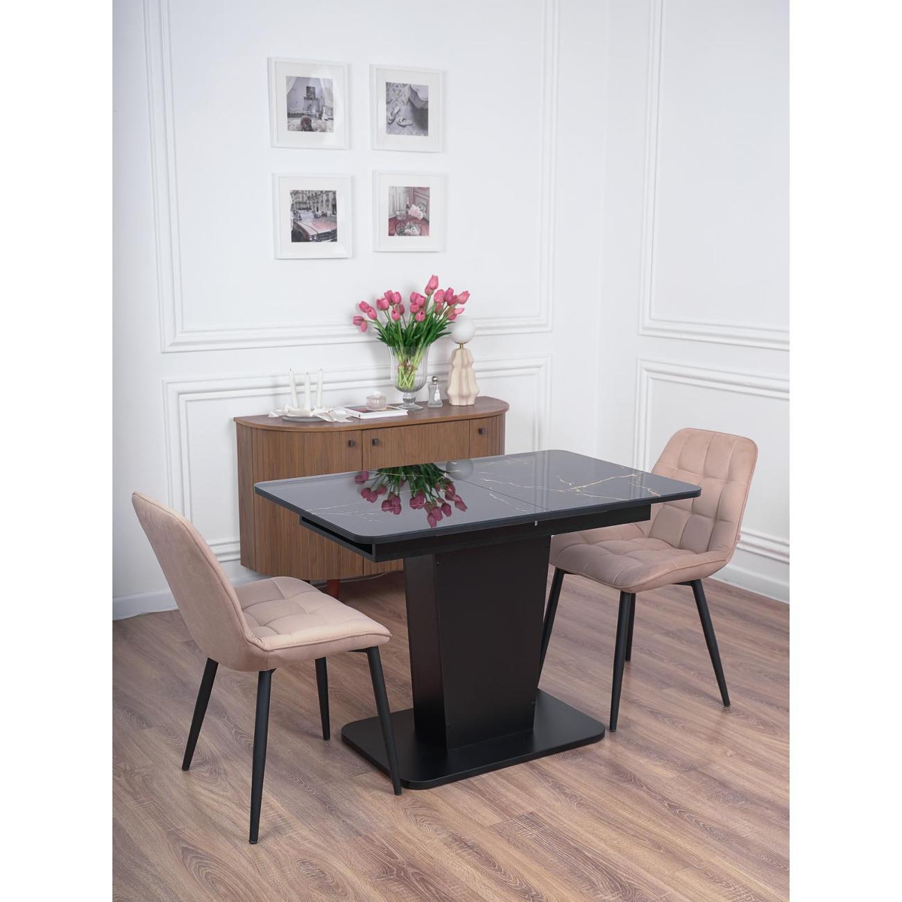 Стол обеденный Frenesie ГРАНТ 1100х700 Стекло ТМ62