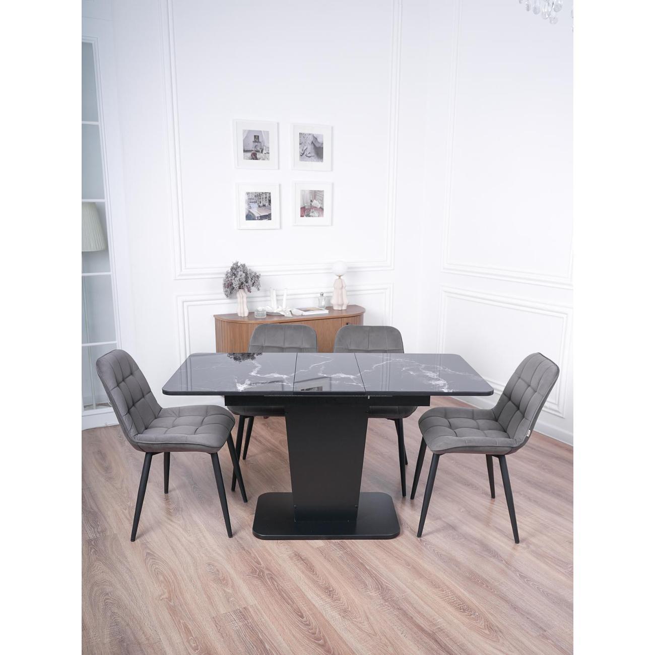 Стол обеденный Frenesie ГРАНТ 1100х700 Стекло ТМ58