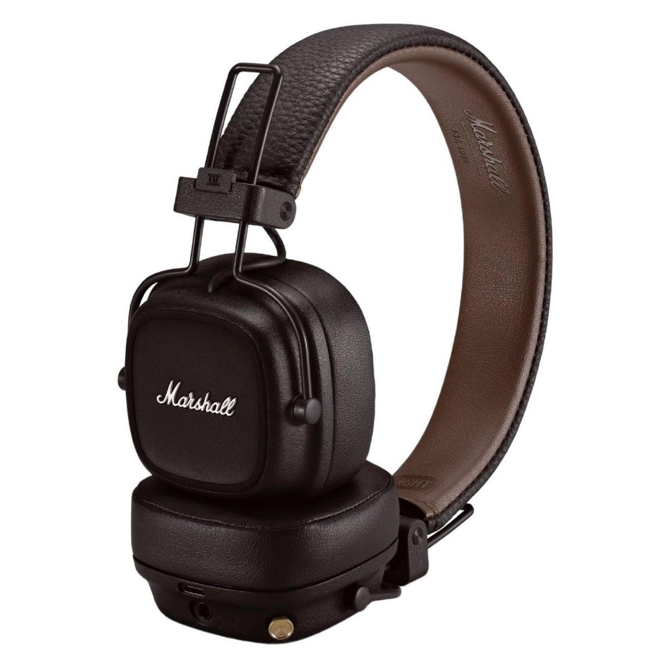 Наушники беспроводные Marshall Major V коричневые