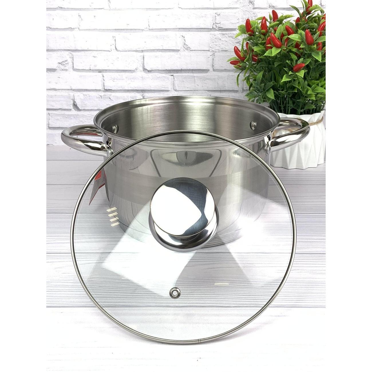 Кастрюля Zeidan 4 л из нержавеющей стали с крышкой Z-501074