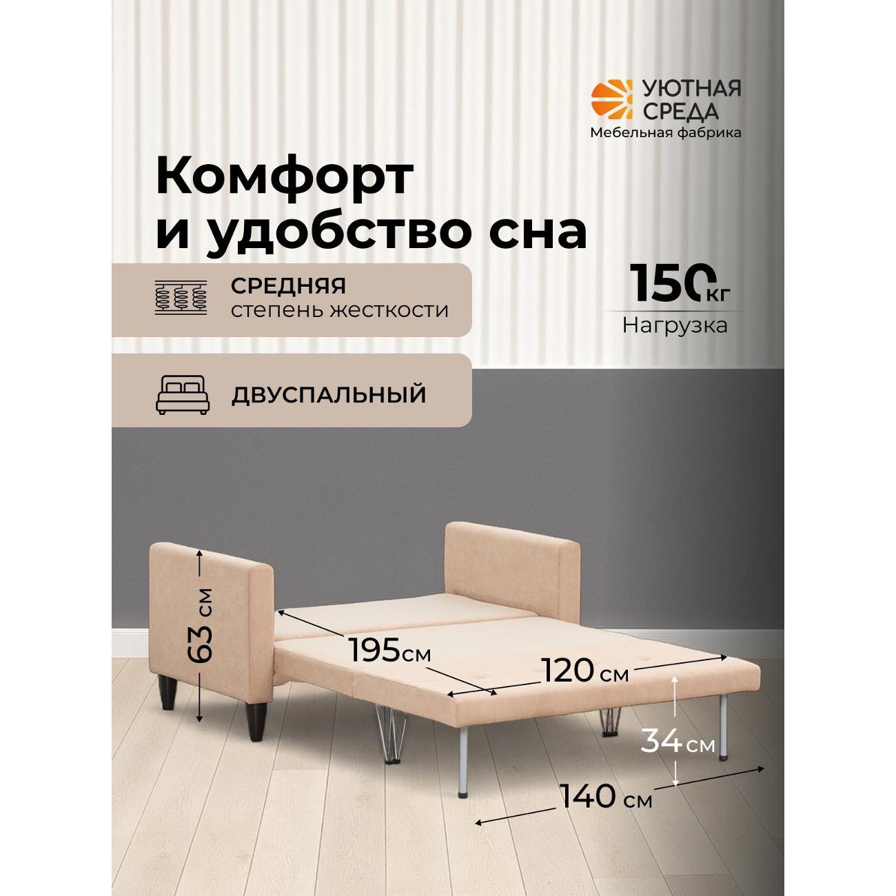 Диван раскладной Уютная среда vita05