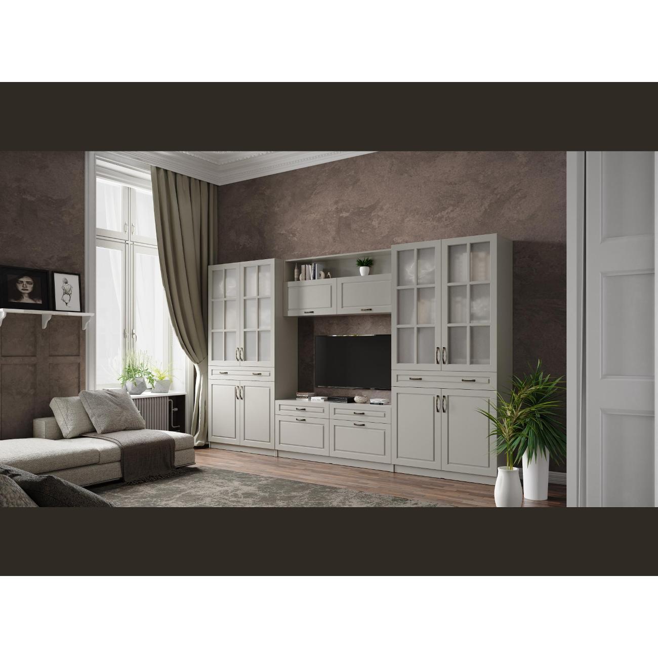 Комплект мебели для гостинной ТЭКС мебель Модульная гостиная в стиле классика