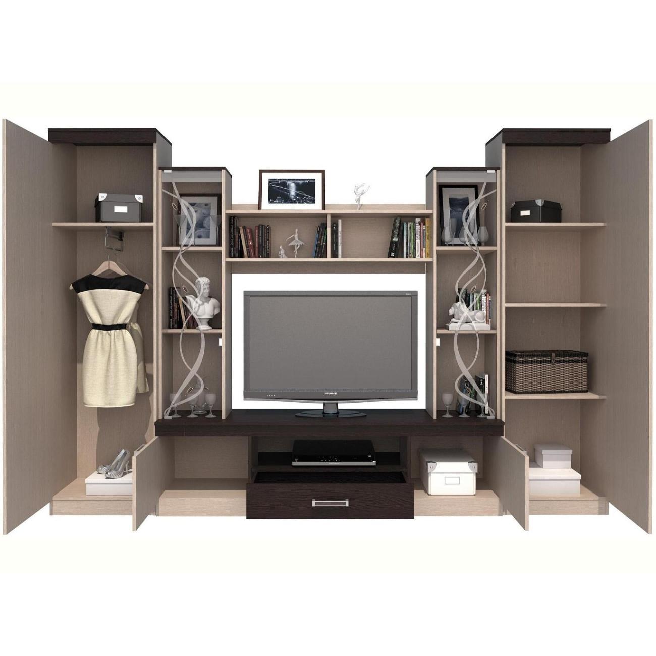 Комплект мебели для гостинной МК Стиль Гостиная в современном стиле