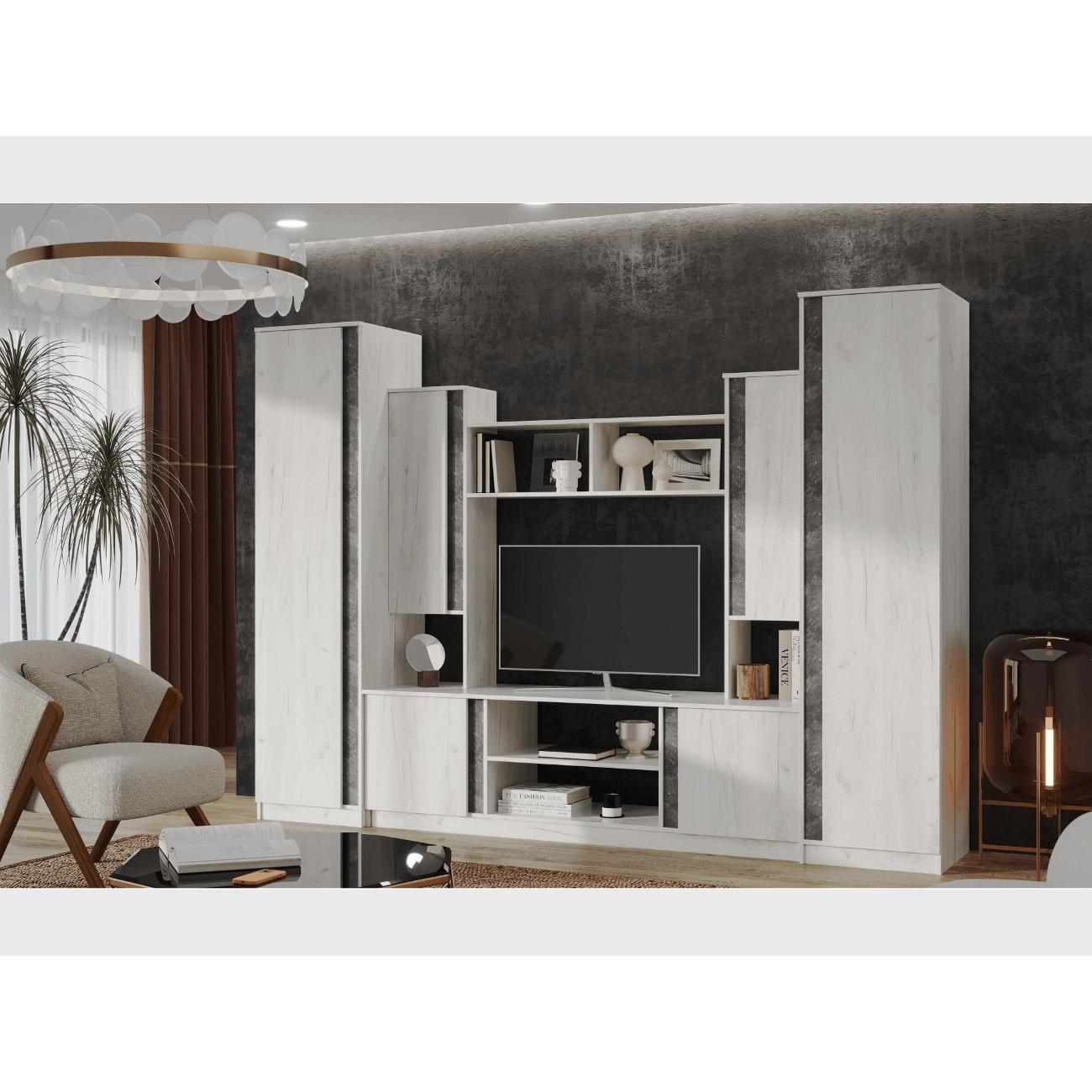 Комплект мебели для гостинной МИФ Мебель Стенка для гостиной №5