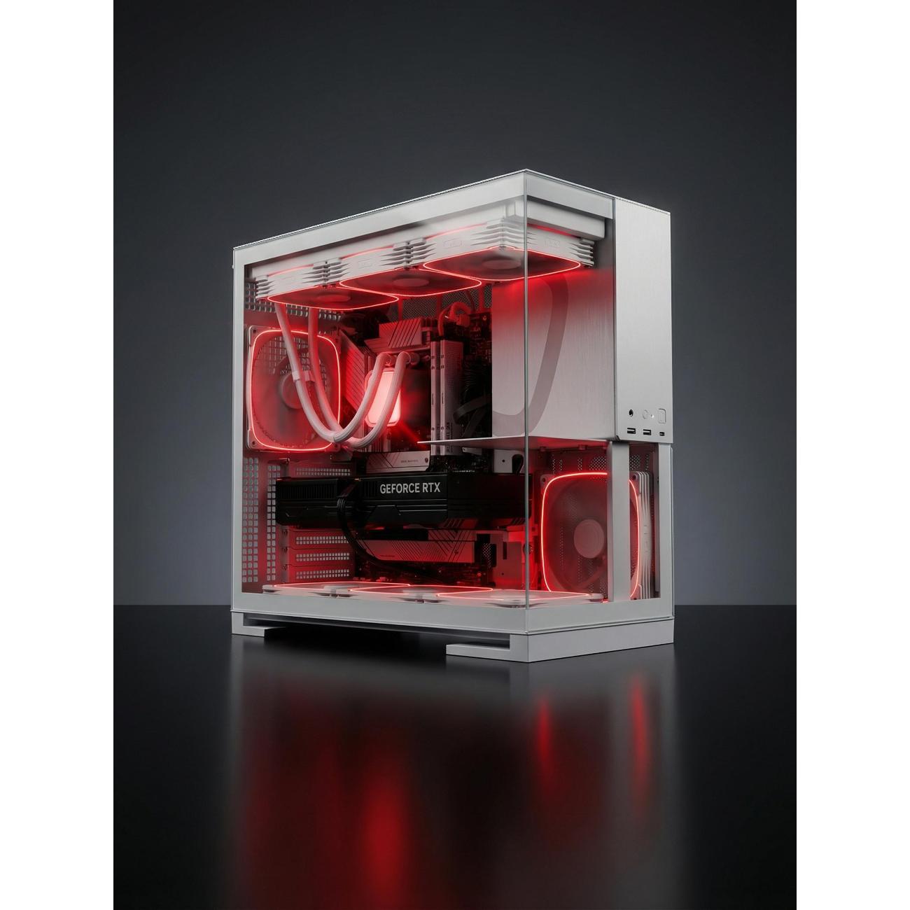 Системный блок Robotcomp Посейдон 3.0 V3 Aqua белый