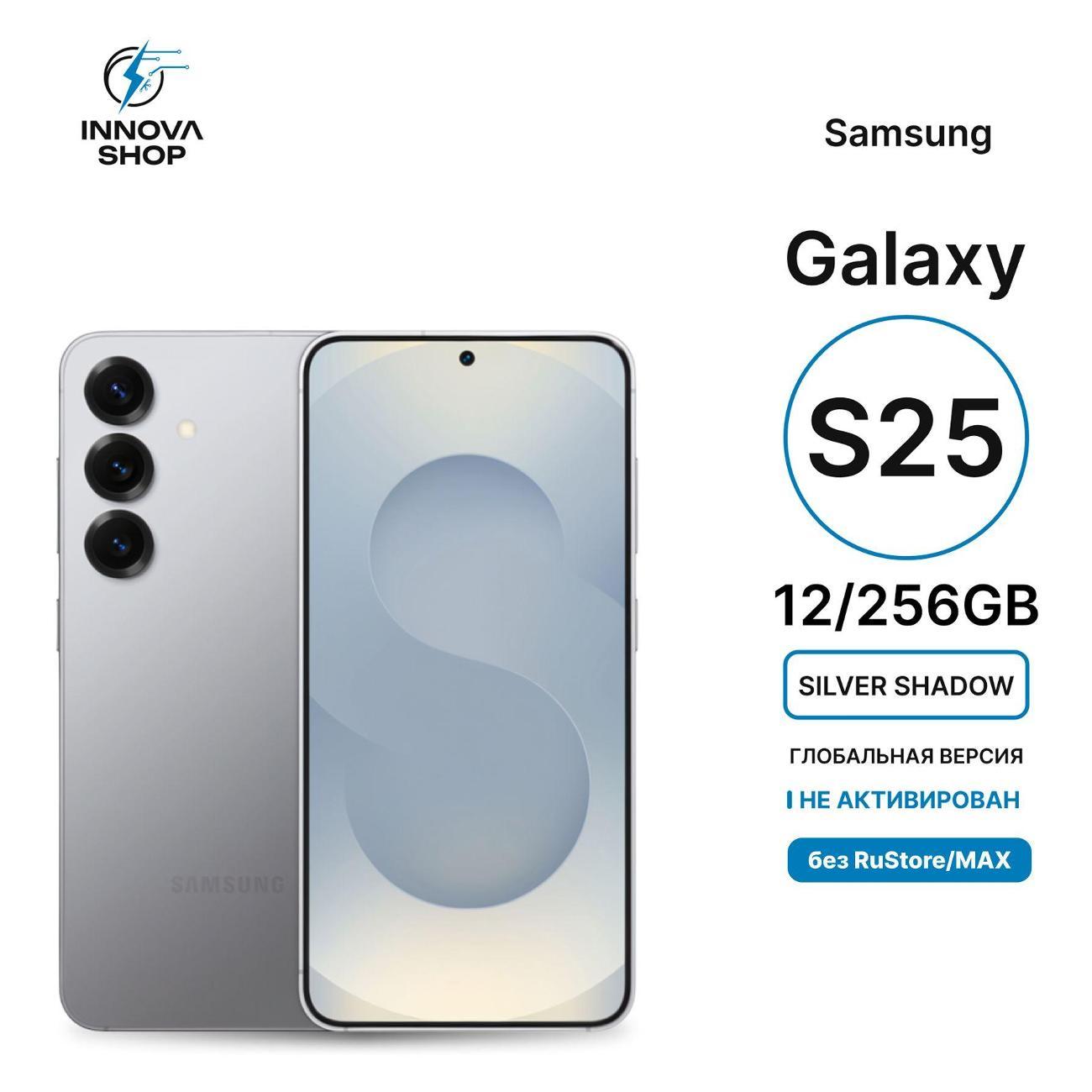 Смартфон SAMSUNG Samsung Galaxy S25 12/256GB Silver Shadow