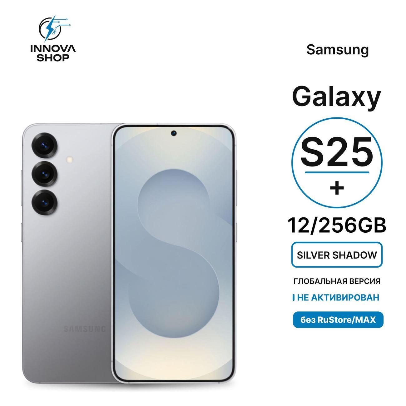Смартфон SAMSUNG Samsung Galaxy S25+ 12/256GB Silver Shadow