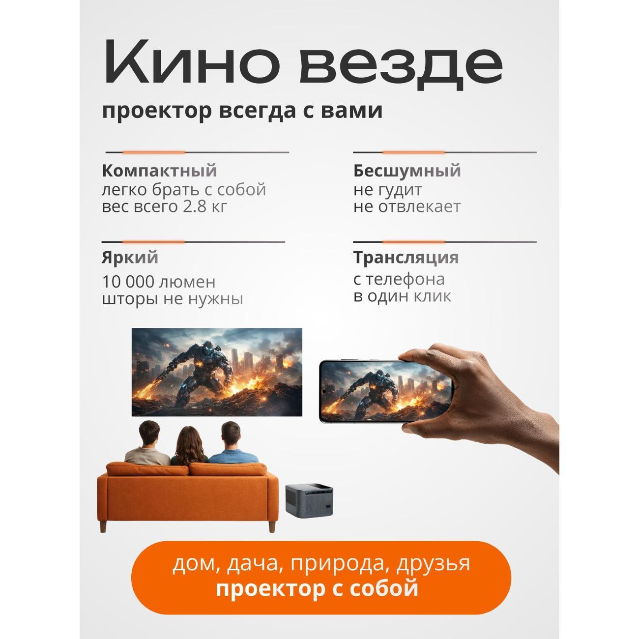 LED видеопроектор GevaysPro JY540