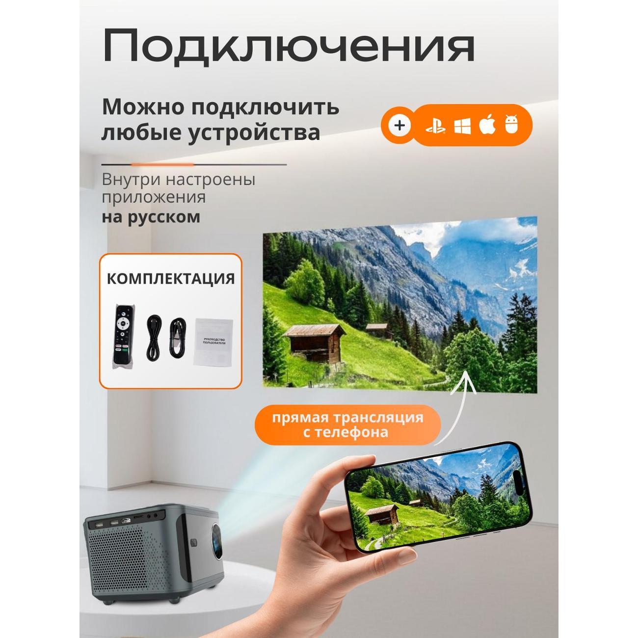 LED видеопроектор GevaysPro JY540