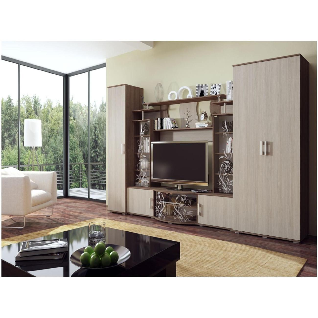 Комплект мебели для гостинной МИФ Мебель Модульная гостиная