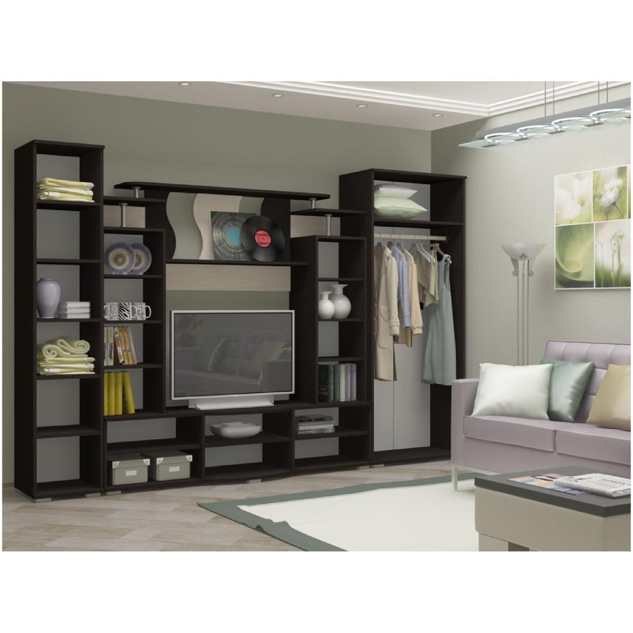 Комплект мебели для гостинной МИФ Мебель Модульная гостиная