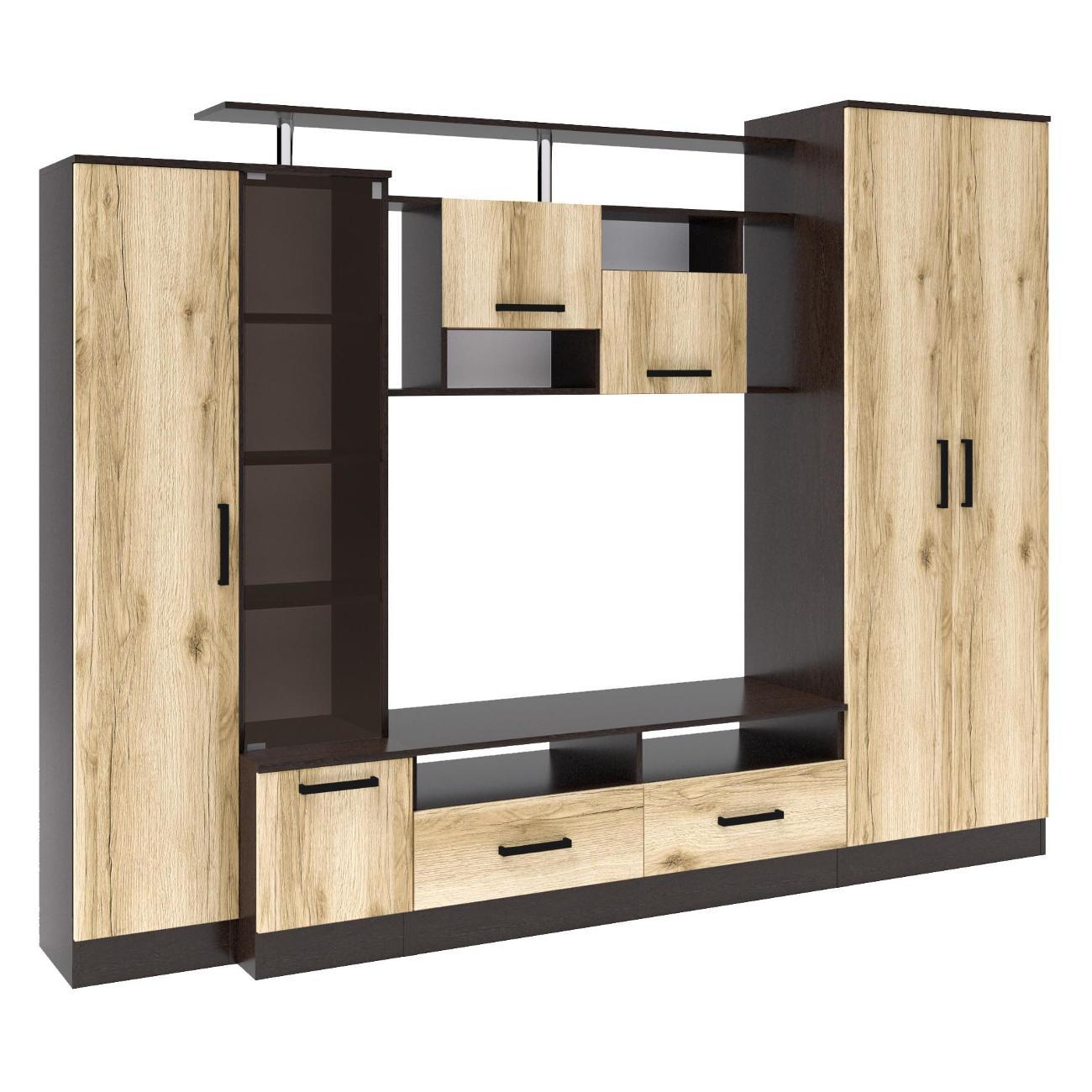 Комплект мебели для гостинной ТЭКС мебель Готовая стенка для гостиной